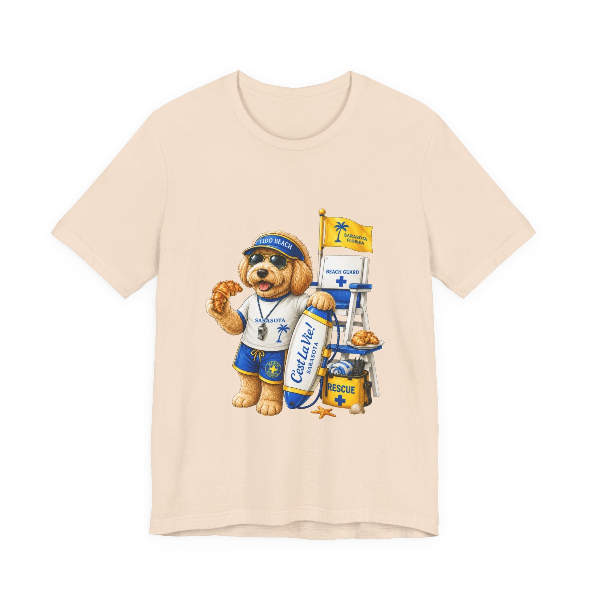 Unisex T-Shirt C'est La Vie ! — Doodle Beach Guard