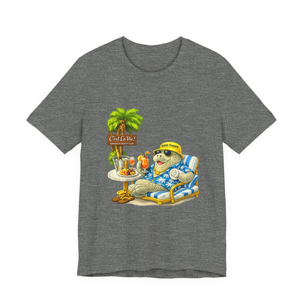 Unisex T-Shirt C'est La Vie — Manatee Beach club