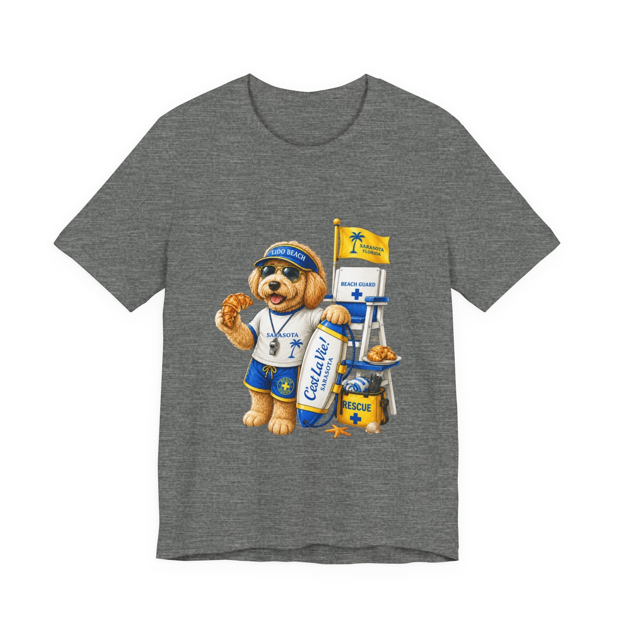 Unisex T-Shirt C'est La Vie ! — Doodle Beach Guard