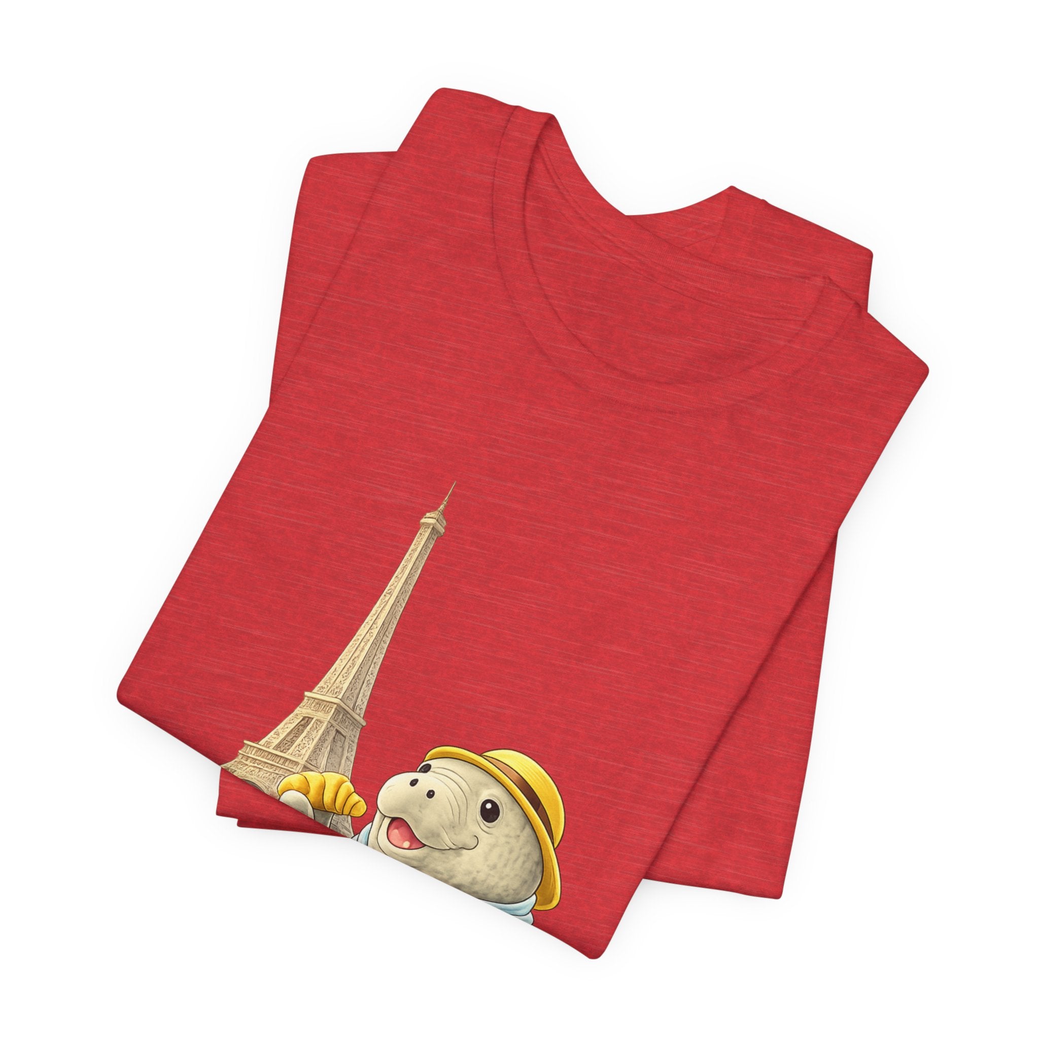 Unisex T-Shirt — Manatee Paris with C'est La Vie