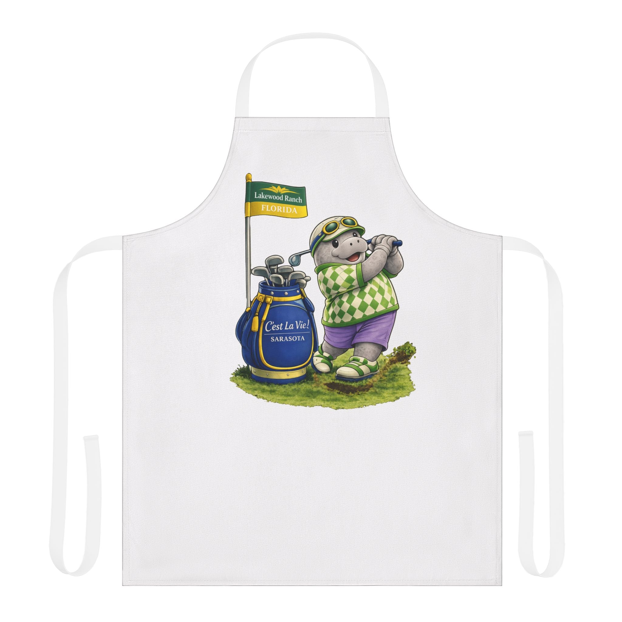 Apron — Manatee Golfer C'est La Vie