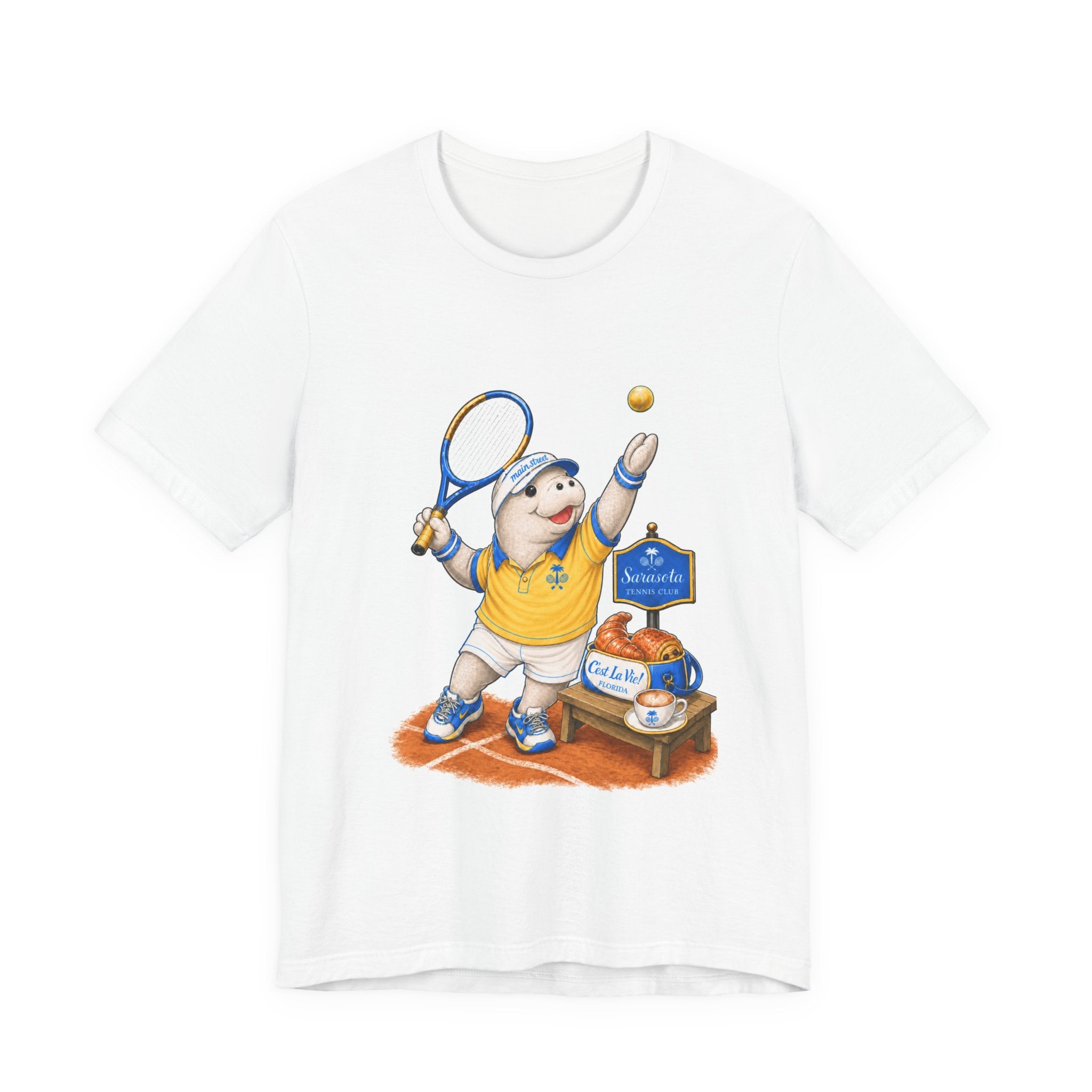 Unisex T-Shirt C'est La Vie — Manatee Tennisman