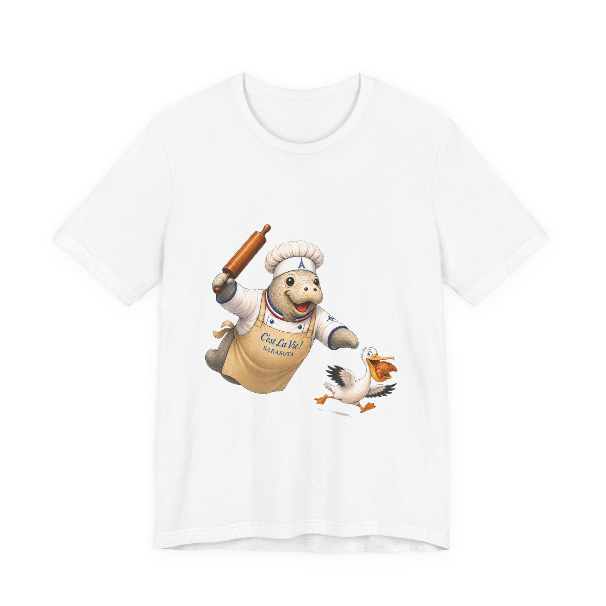 Unisex T-Shirt C'est La Vie ! — Manatee Patissier