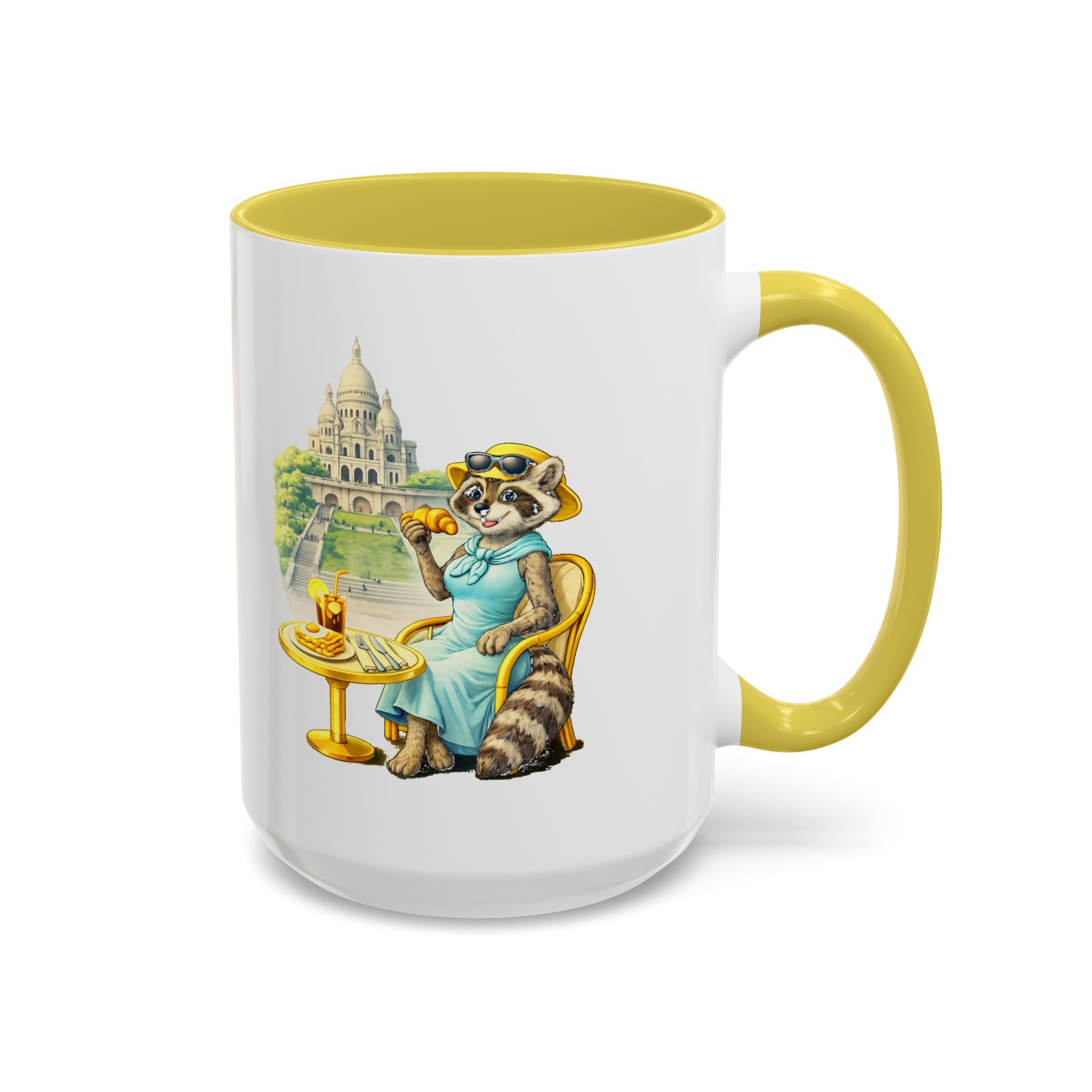C'est La Vie! Racoon Café Mug — Authentic French Bakery Sarasota Cup (11oz/15oz)