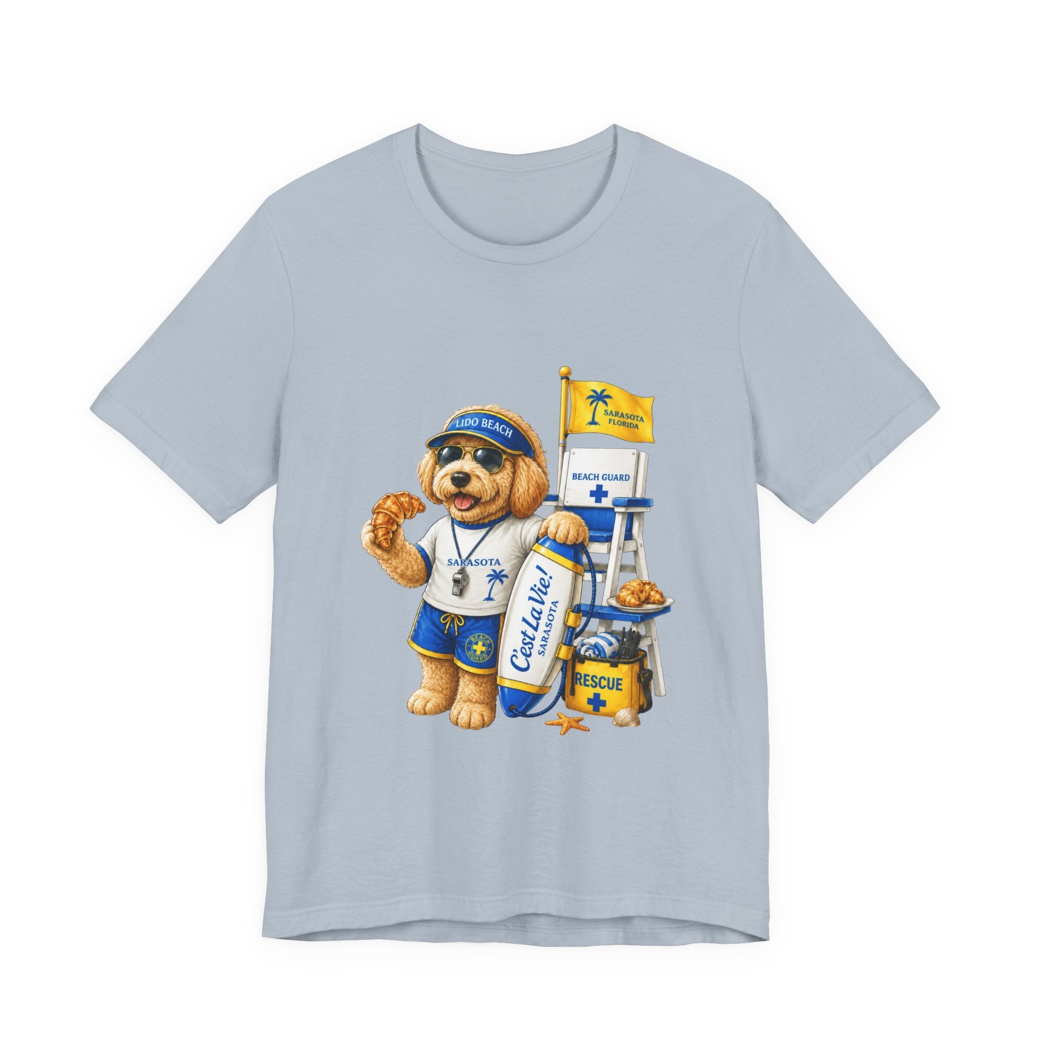 Unisex T-Shirt C'est La Vie ! — Doodle Beach Guard