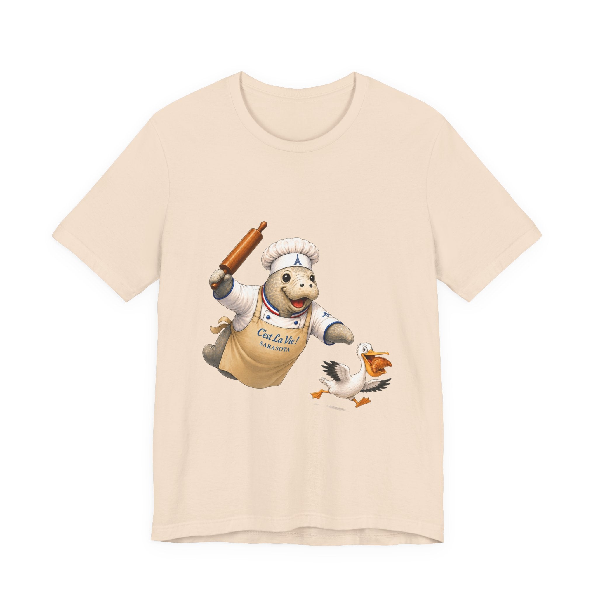 Unisex T-Shirt C'est La Vie ! — Manatee Patissier