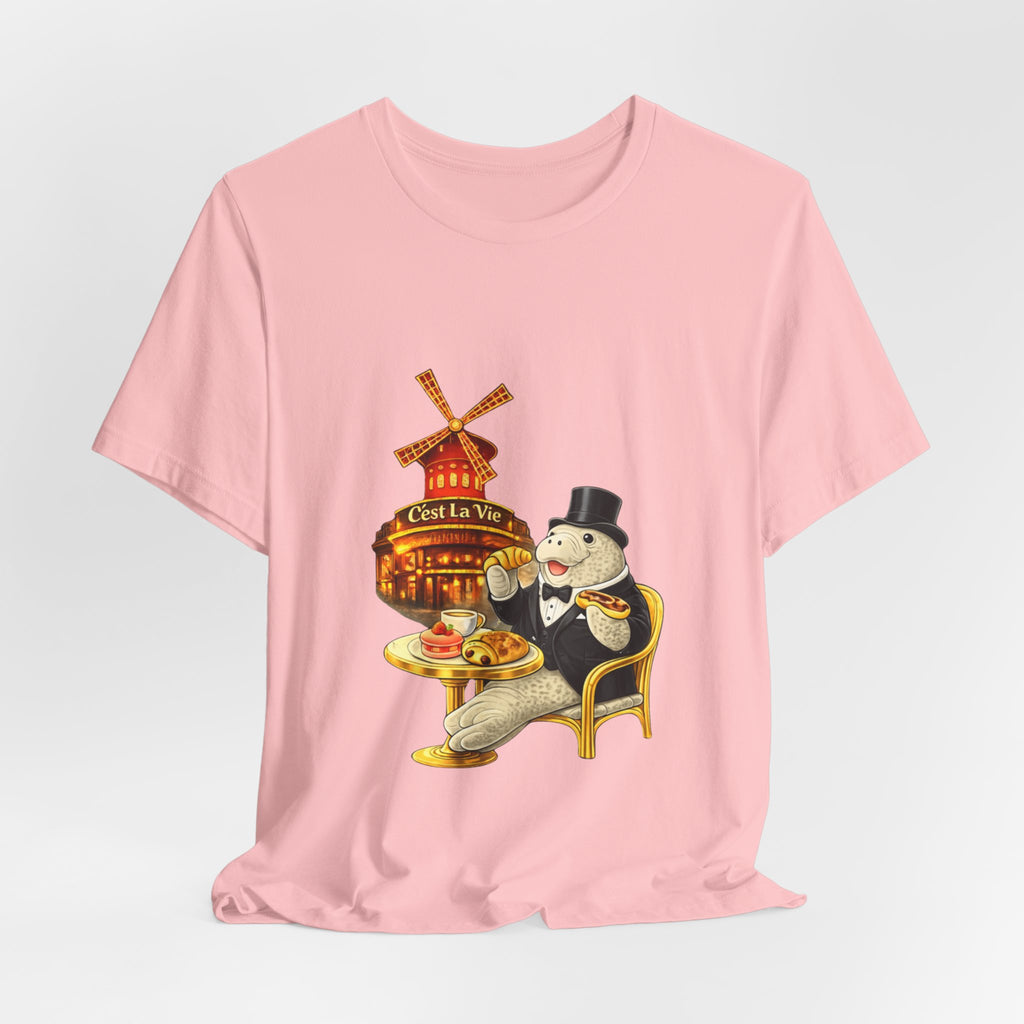 T-Shirt C'est La Vie Smoking Manatee — Owner Edition