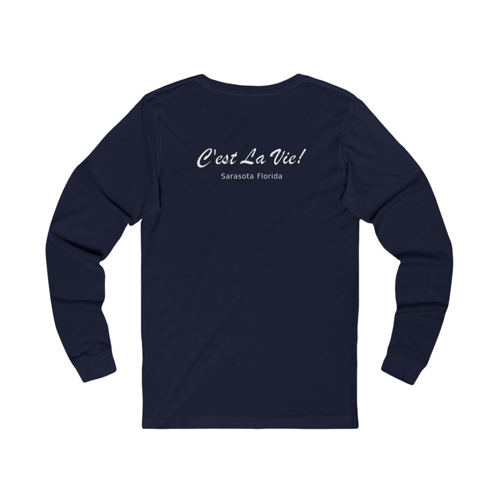 Unisex Long Sleeve T-Shirt — Manatee Paris with C'est La Vie