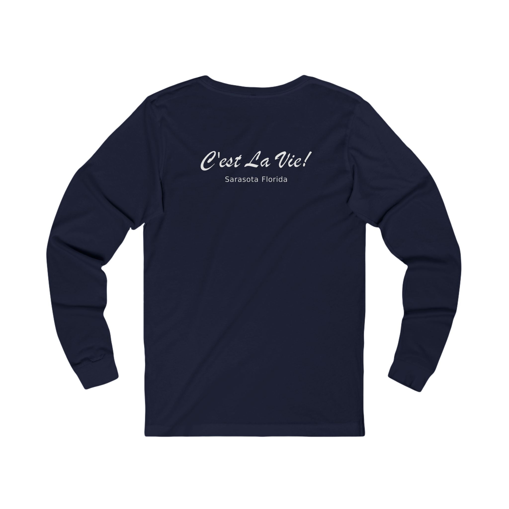 Unisex Long Sleeve T-Shirt — Manatee Paris with C'est La Vie