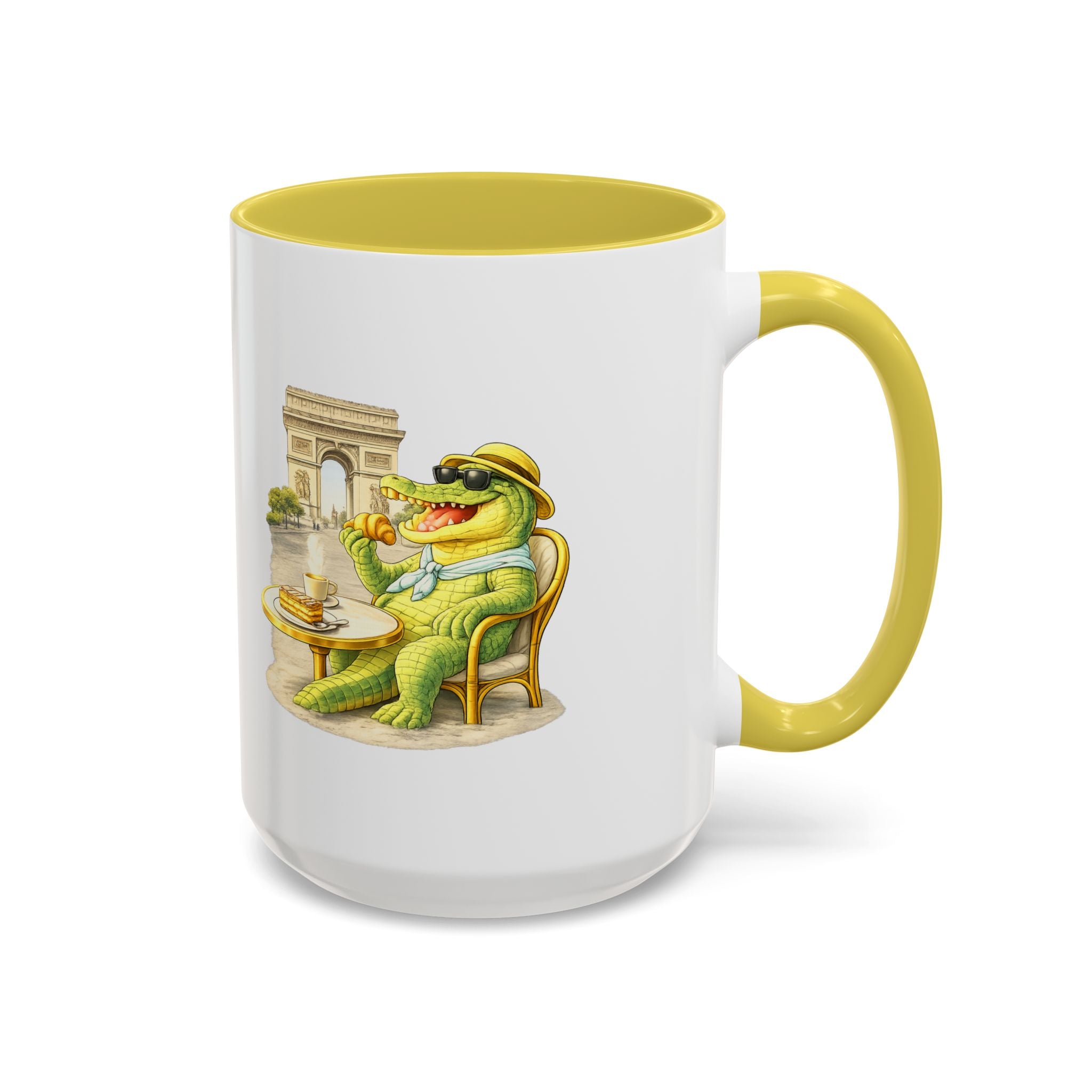 C'est La Vie! Gator Café Mug — Authentic French Bakery Sarasota Cup (11oz/15oz)