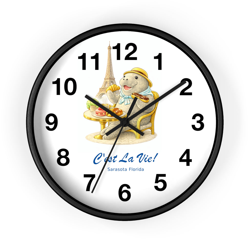 Wall Clock C’est La Vie! (Sarasota, Florida)