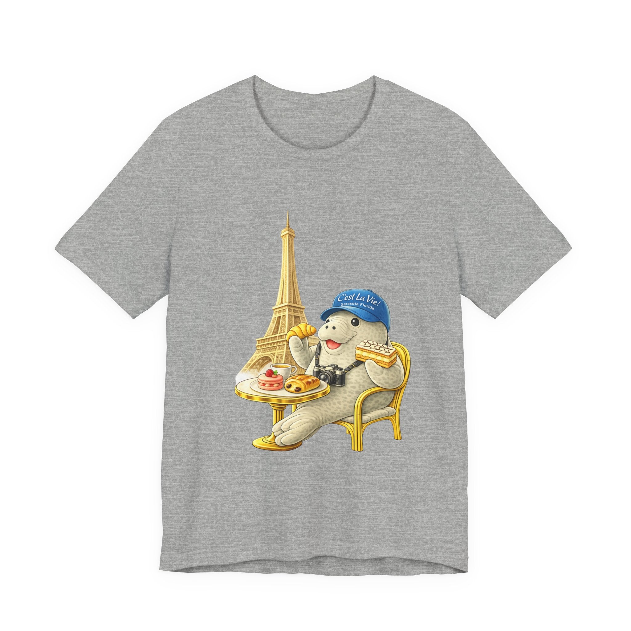 T-Shirt C'est La Vie Camera Manatee — Owner Edition