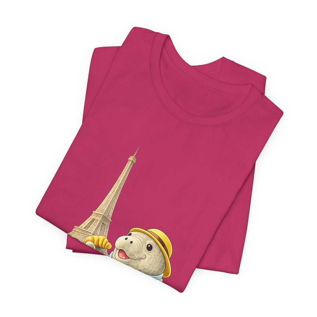 Unisex T-Shirt — Manatee Paris with C'est La Vie