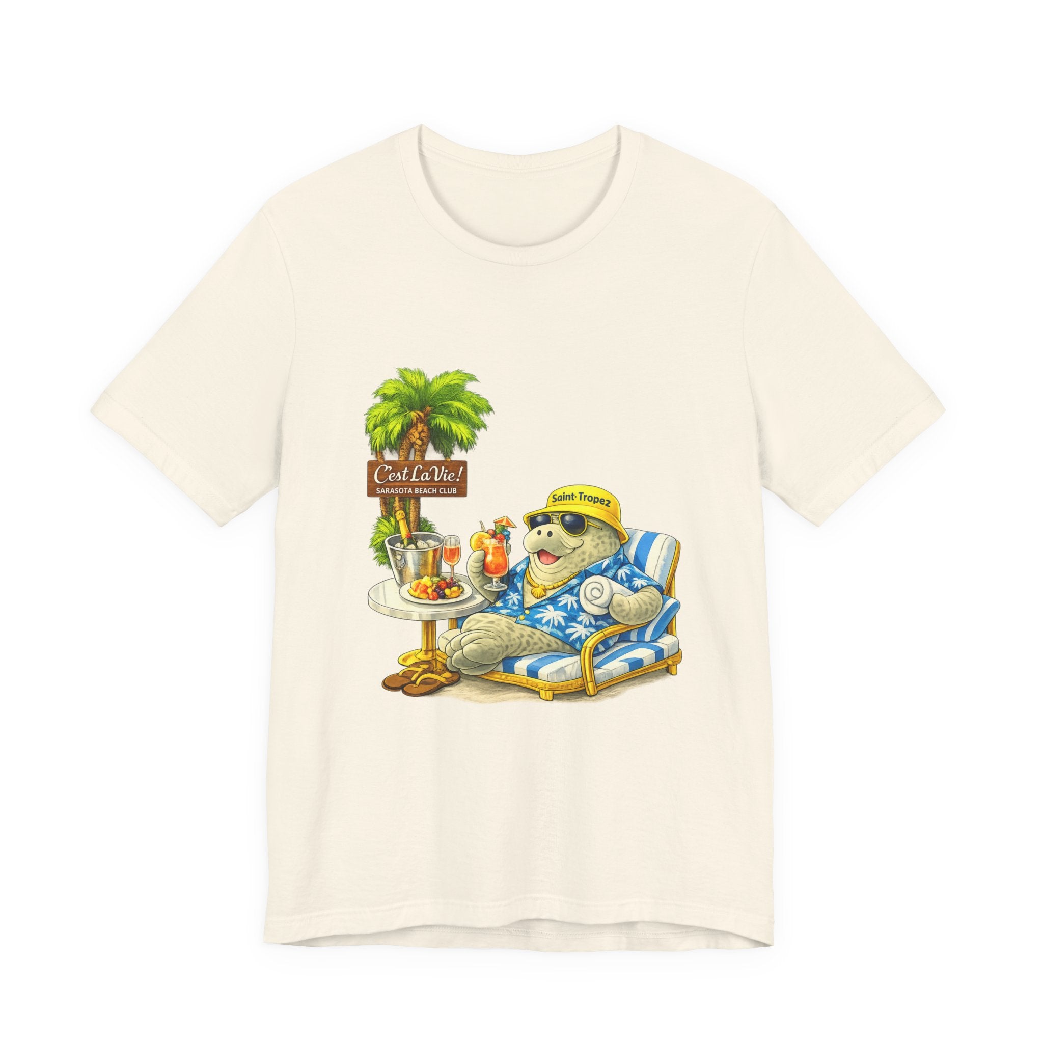 Unisex T-Shirt C'est La Vie — Manatee Beach club