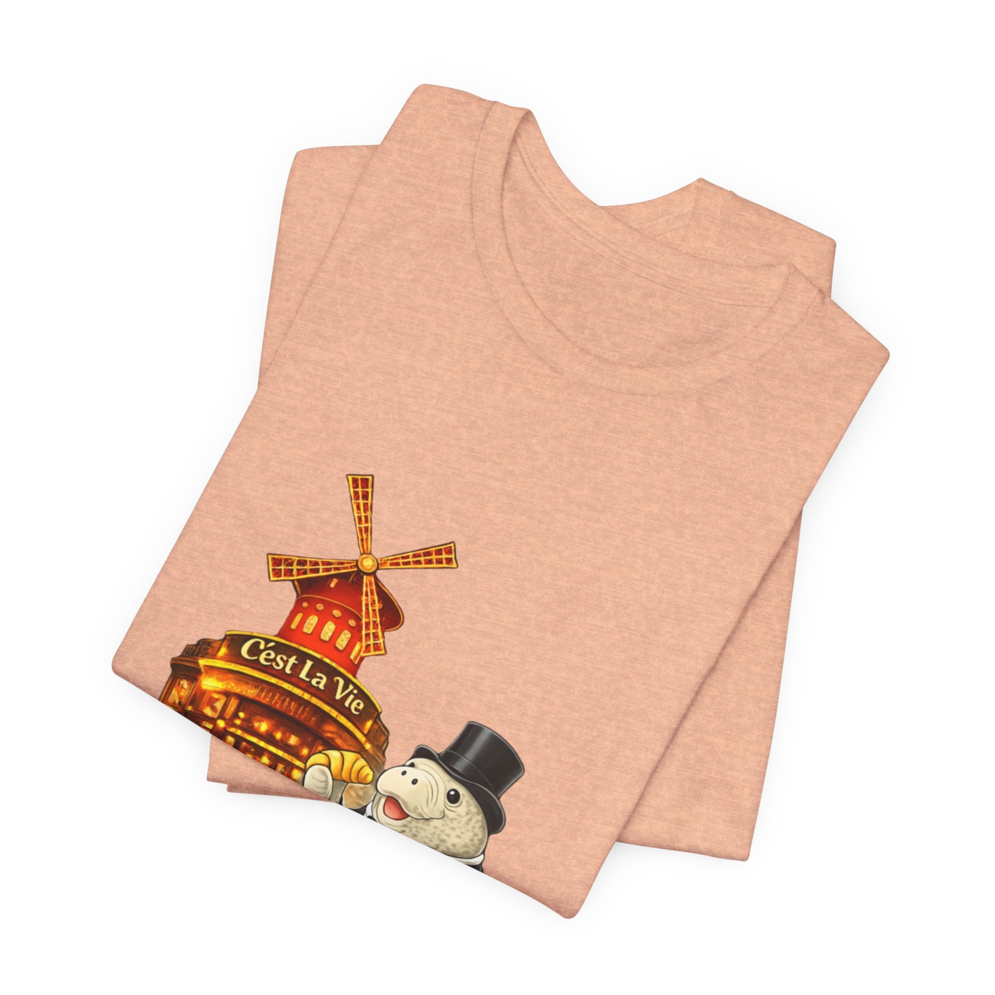 T-Shirt C'est La Vie Smoking Manatee — Owner Edition