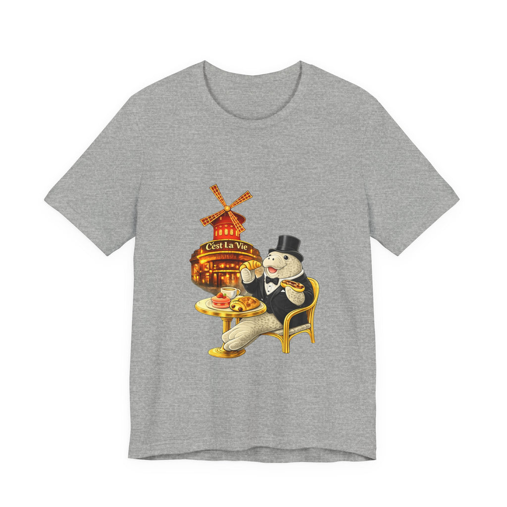 T-Shirt C'est La Vie Smoking Manatee — Owner Edition