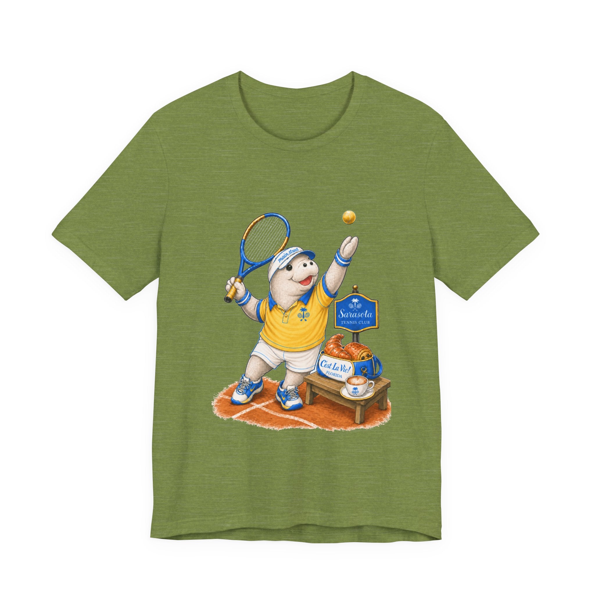 Unisex T-Shirt C'est La Vie — Manatee Tennisman