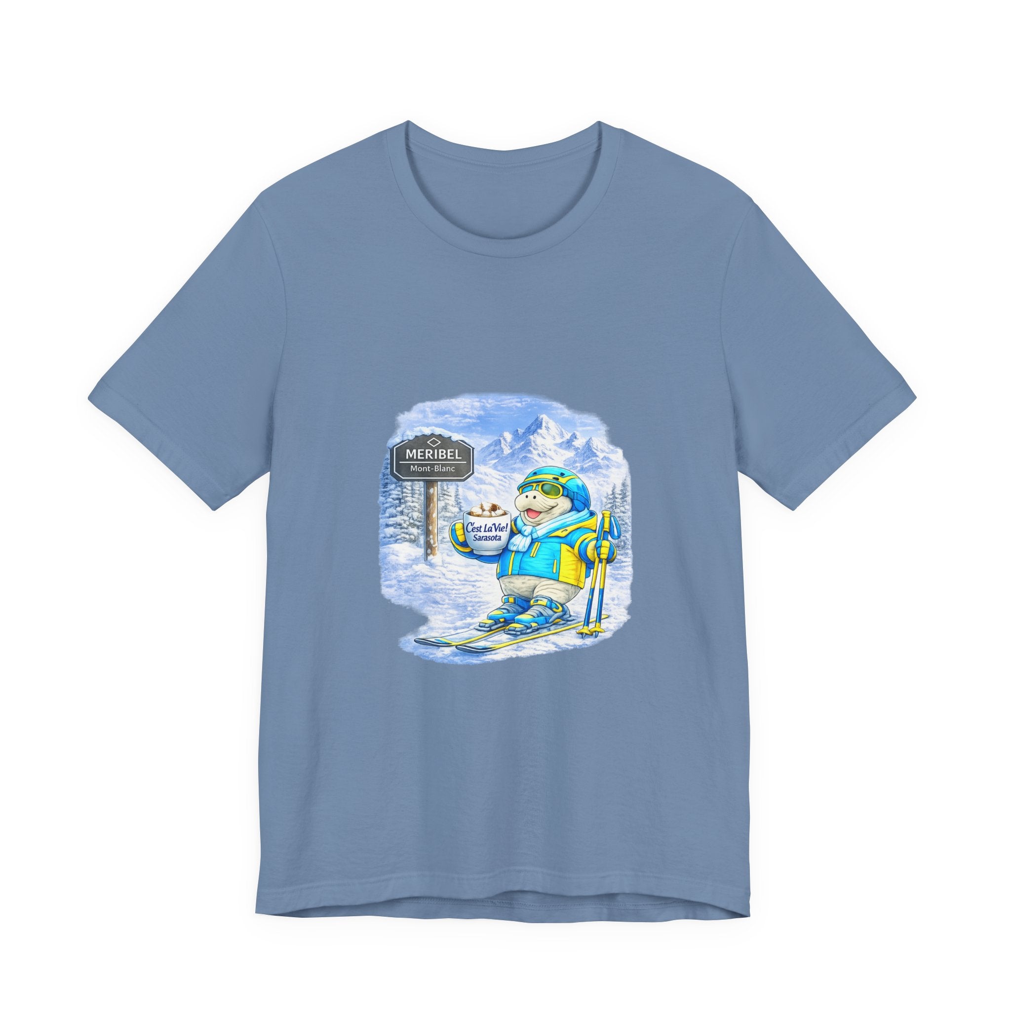 Unisex T-Shirt C'est La Vie — Manatee Meribel