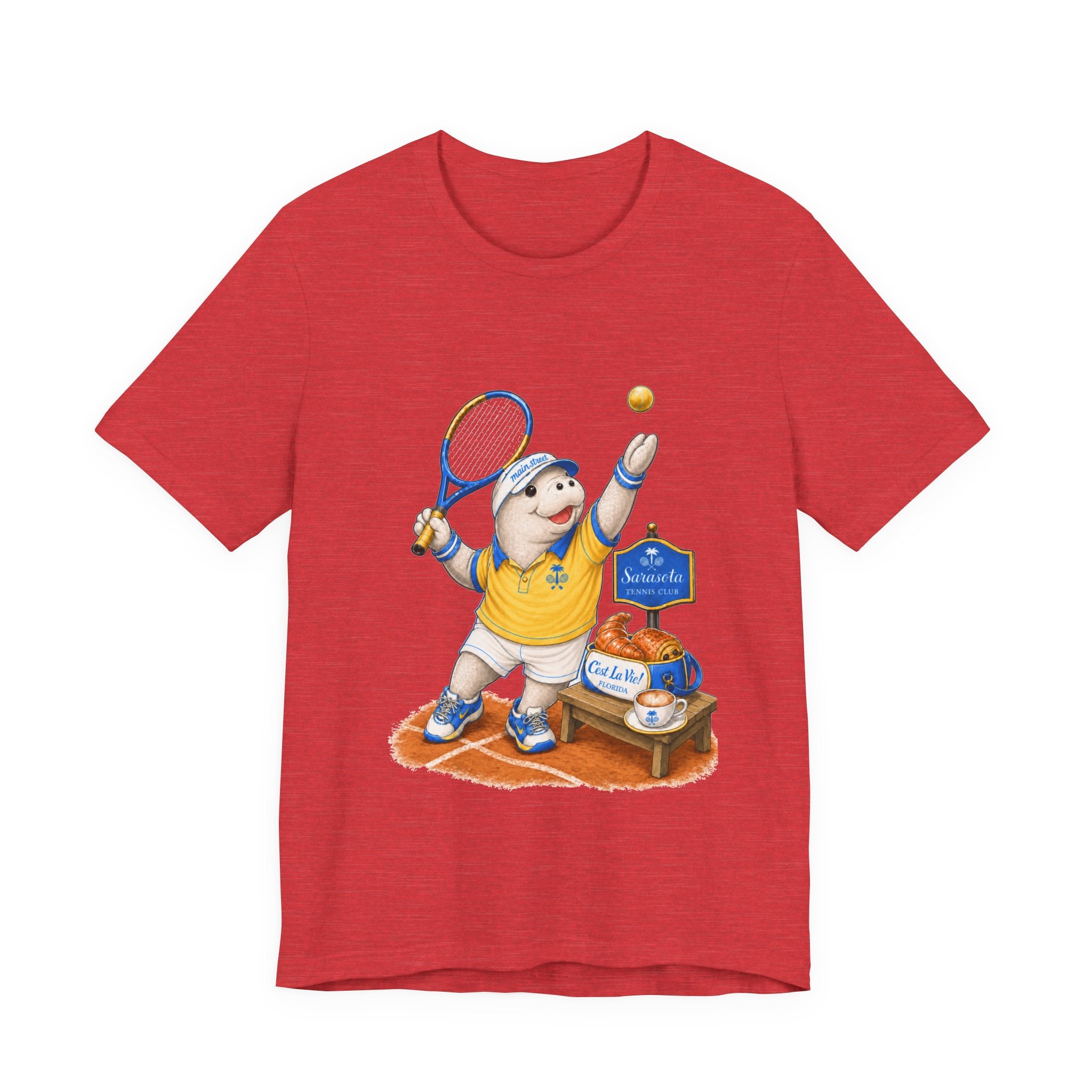 Unisex T-Shirt C'est La Vie — Manatee Tennisman