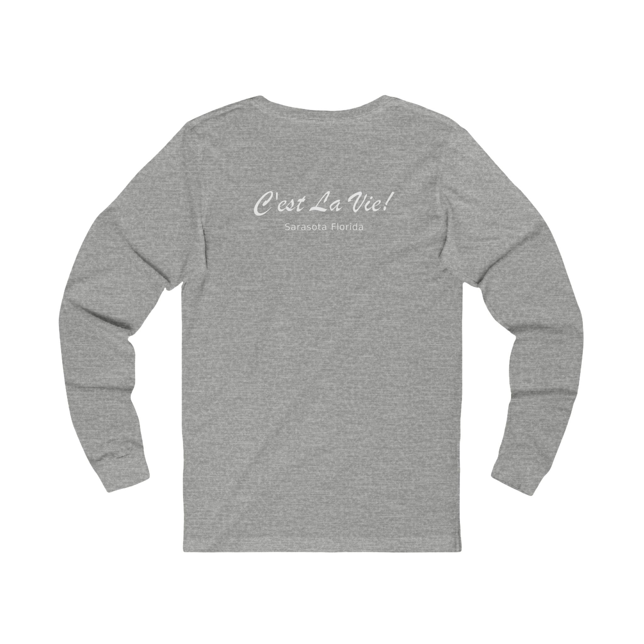 Unisex Long Sleeve T-Shirt — Manatee Paris with C'est La Vie