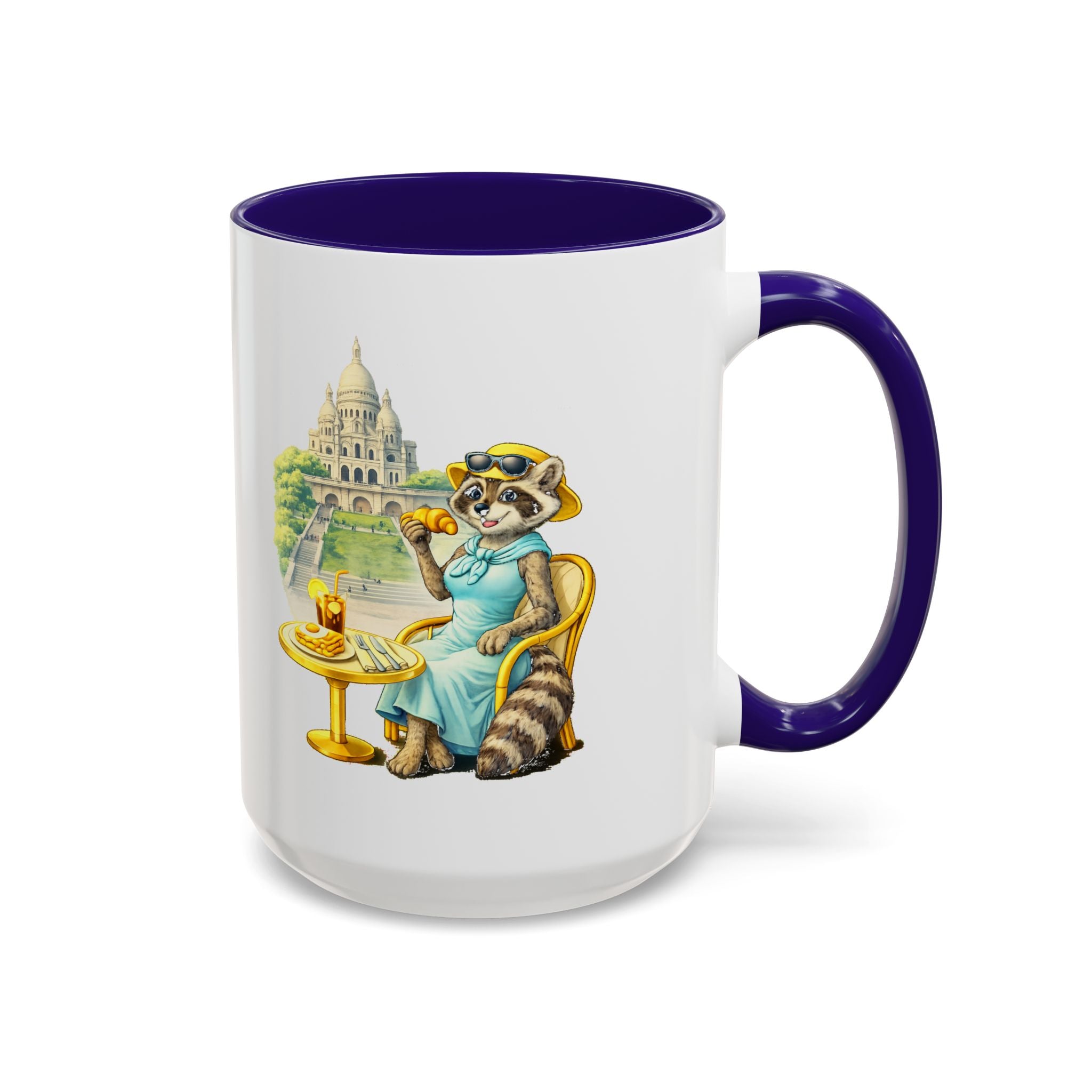 C'est La Vie! Racoon Café Mug — Authentic French Bakery Sarasota Cup (11oz/15oz)