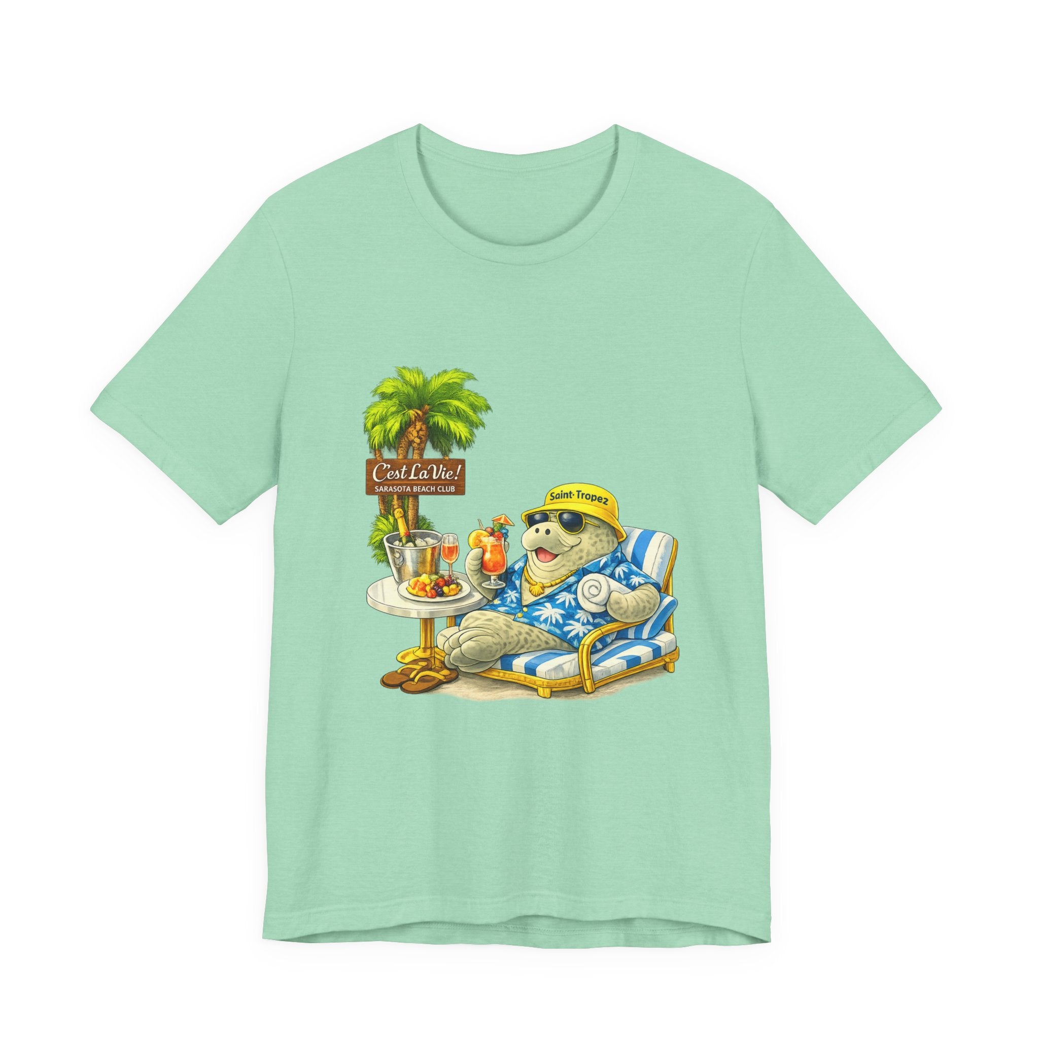 Unisex T-Shirt C'est La Vie — Manatee Beach club