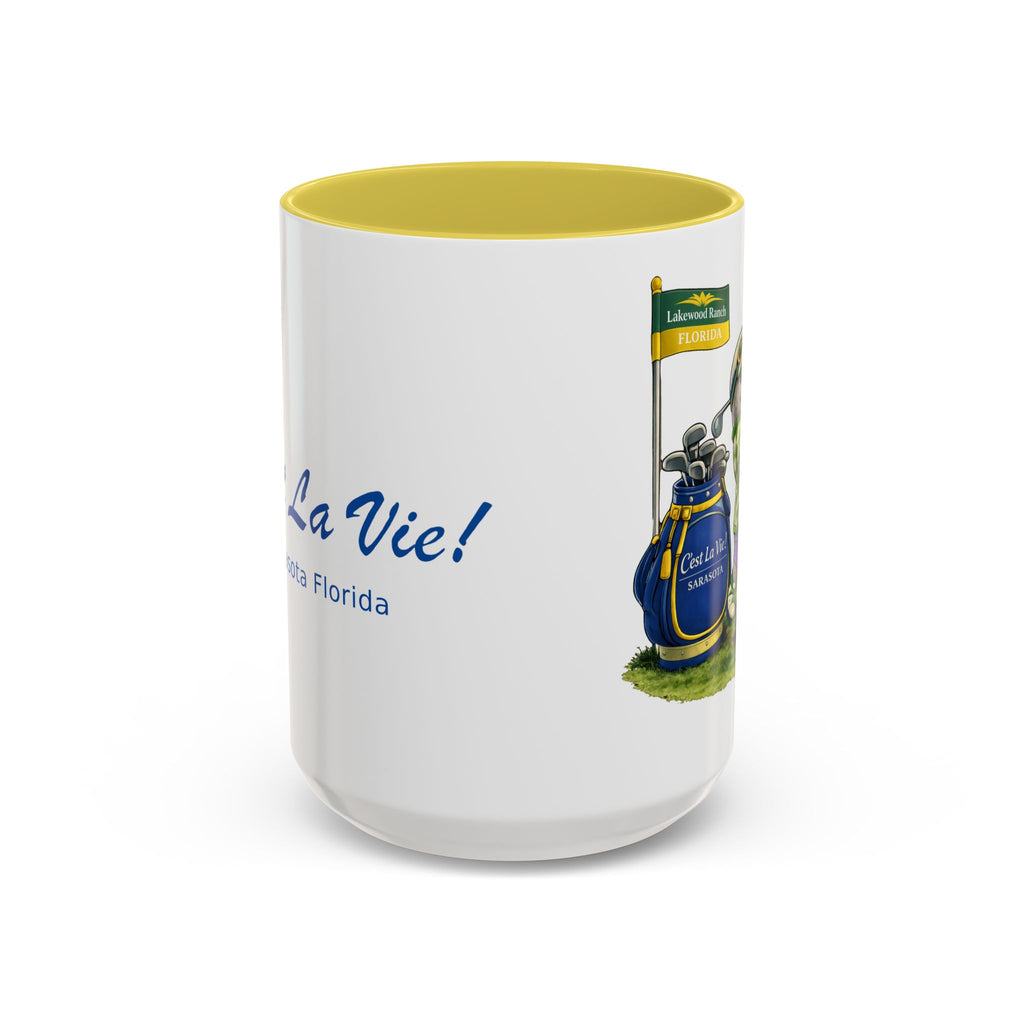 C'est La Vie! Café Mug — Manatee Golf (11oz/15oz)
