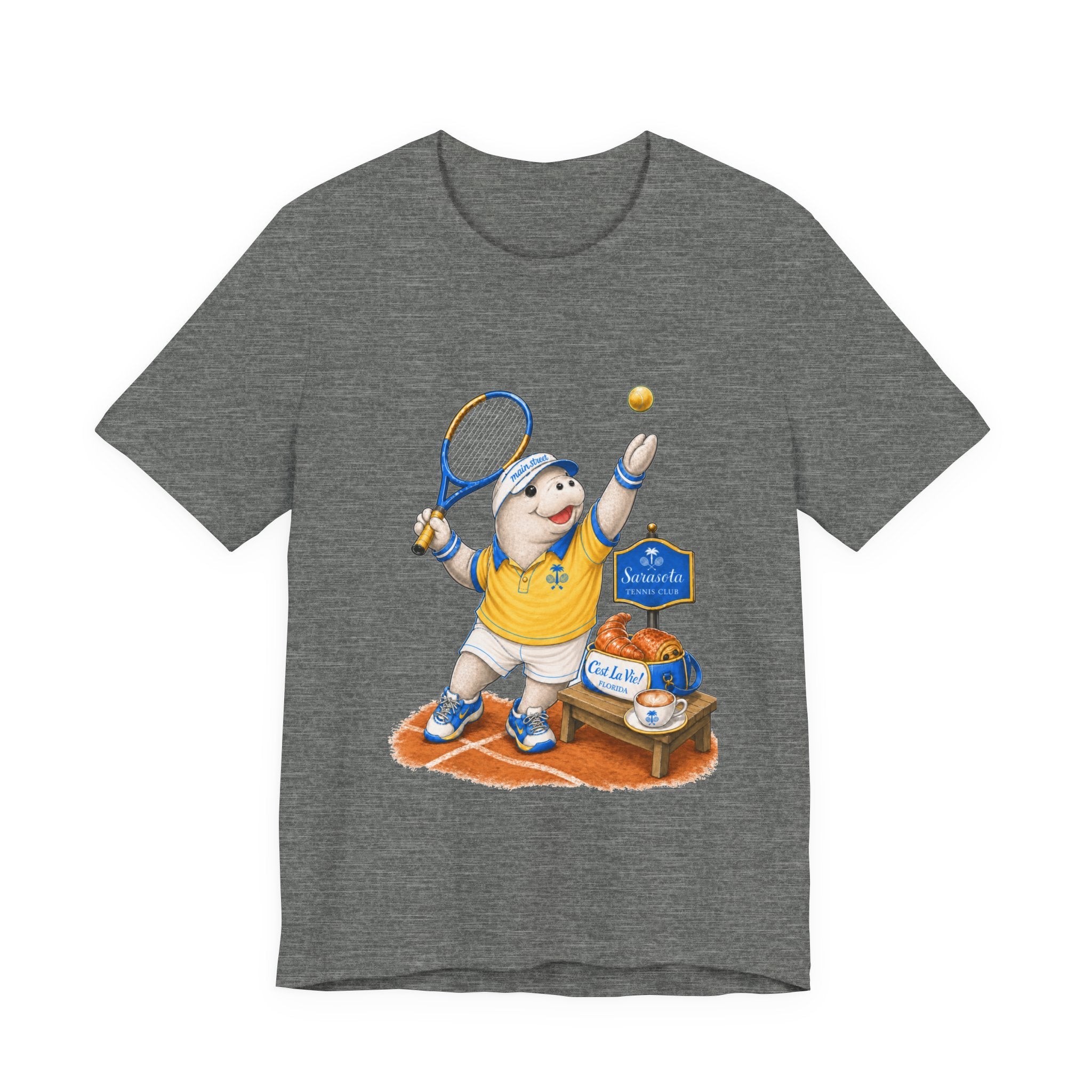 Unisex T-Shirt C'est La Vie — Manatee Tennisman