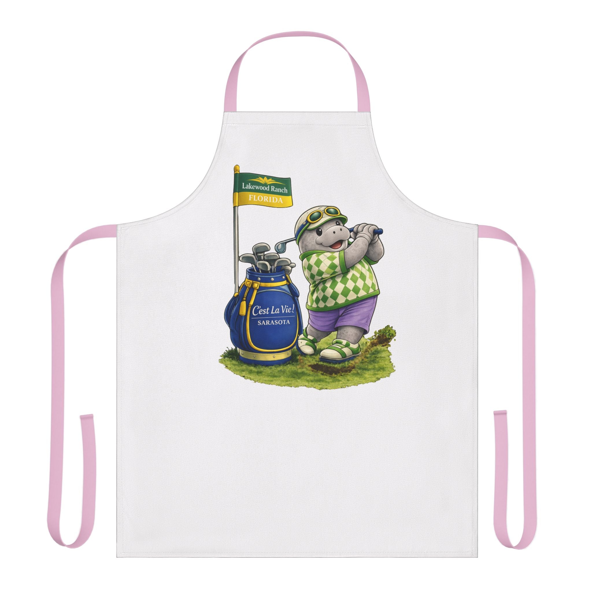 Apron — Manatee Golfer C'est La Vie