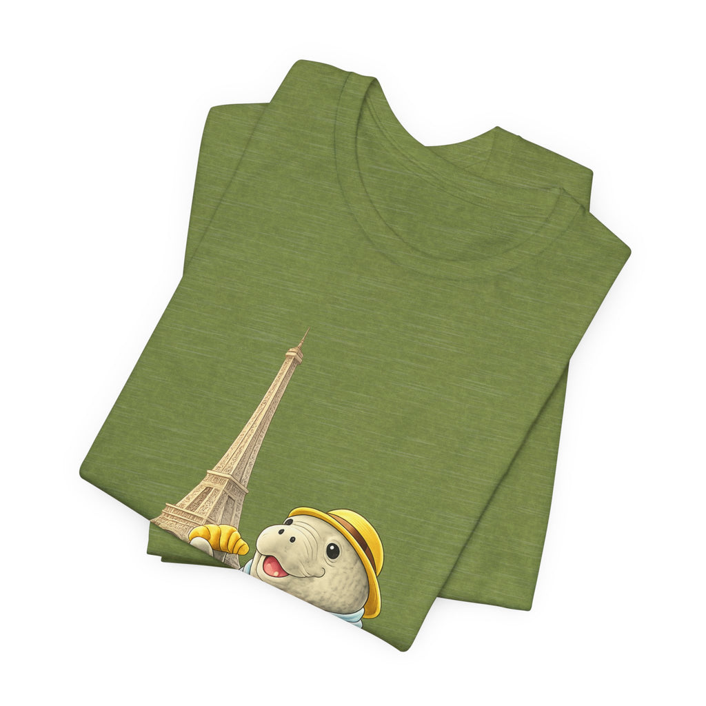Unisex T-Shirt — Manatee Paris with C'est La Vie