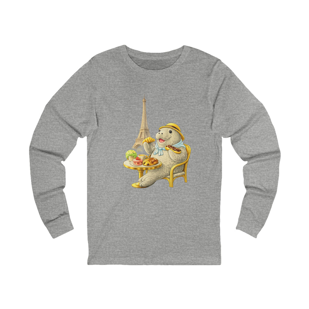 Unisex Long Sleeve T-Shirt — Manatee Paris with C'est La Vie