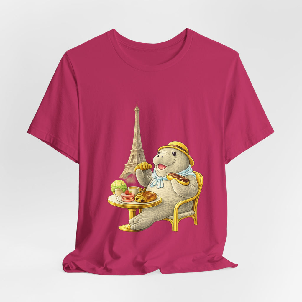 Unisex T-Shirt — Manatee Paris with C'est La Vie