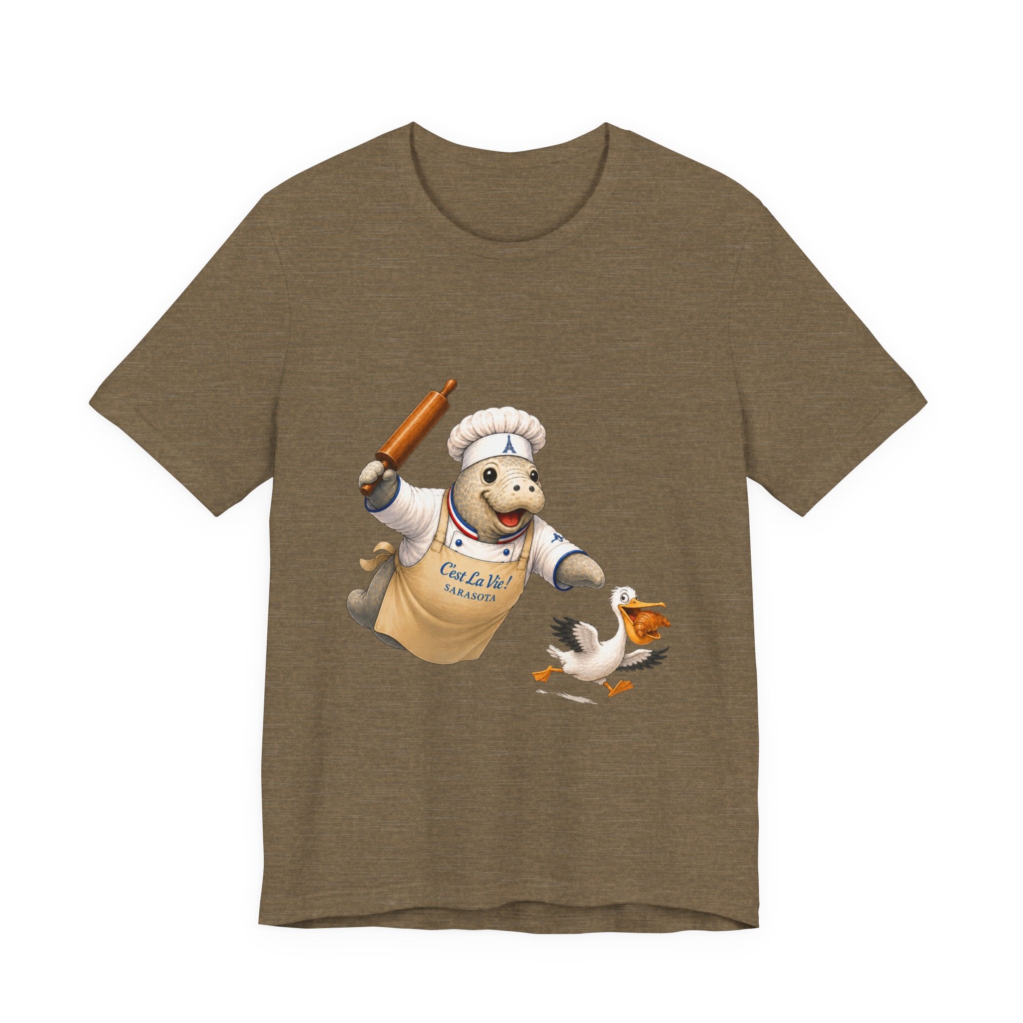 Unisex T-Shirt C'est La Vie ! — Manatee Patissier