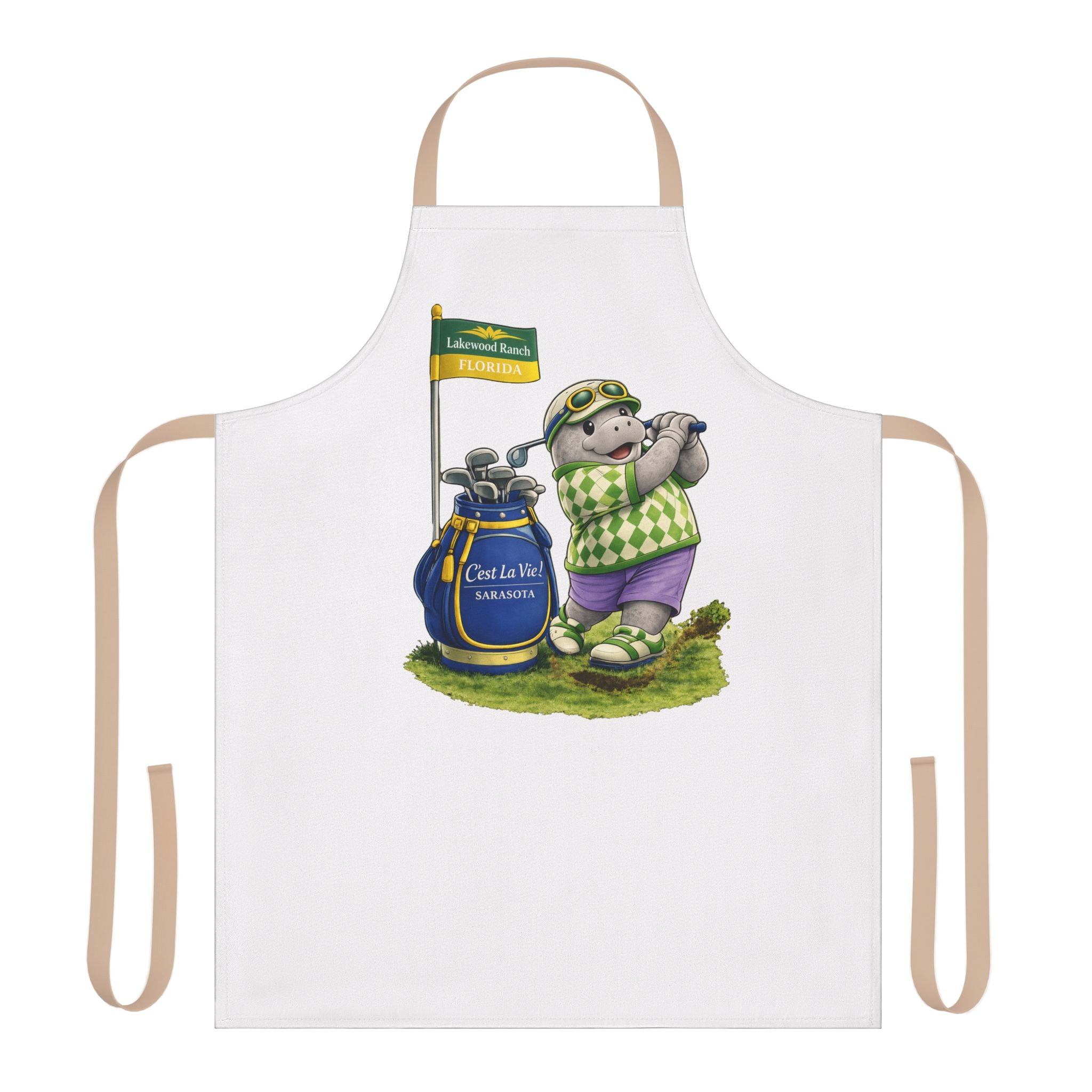 Apron — Manatee Golfer C'est La Vie