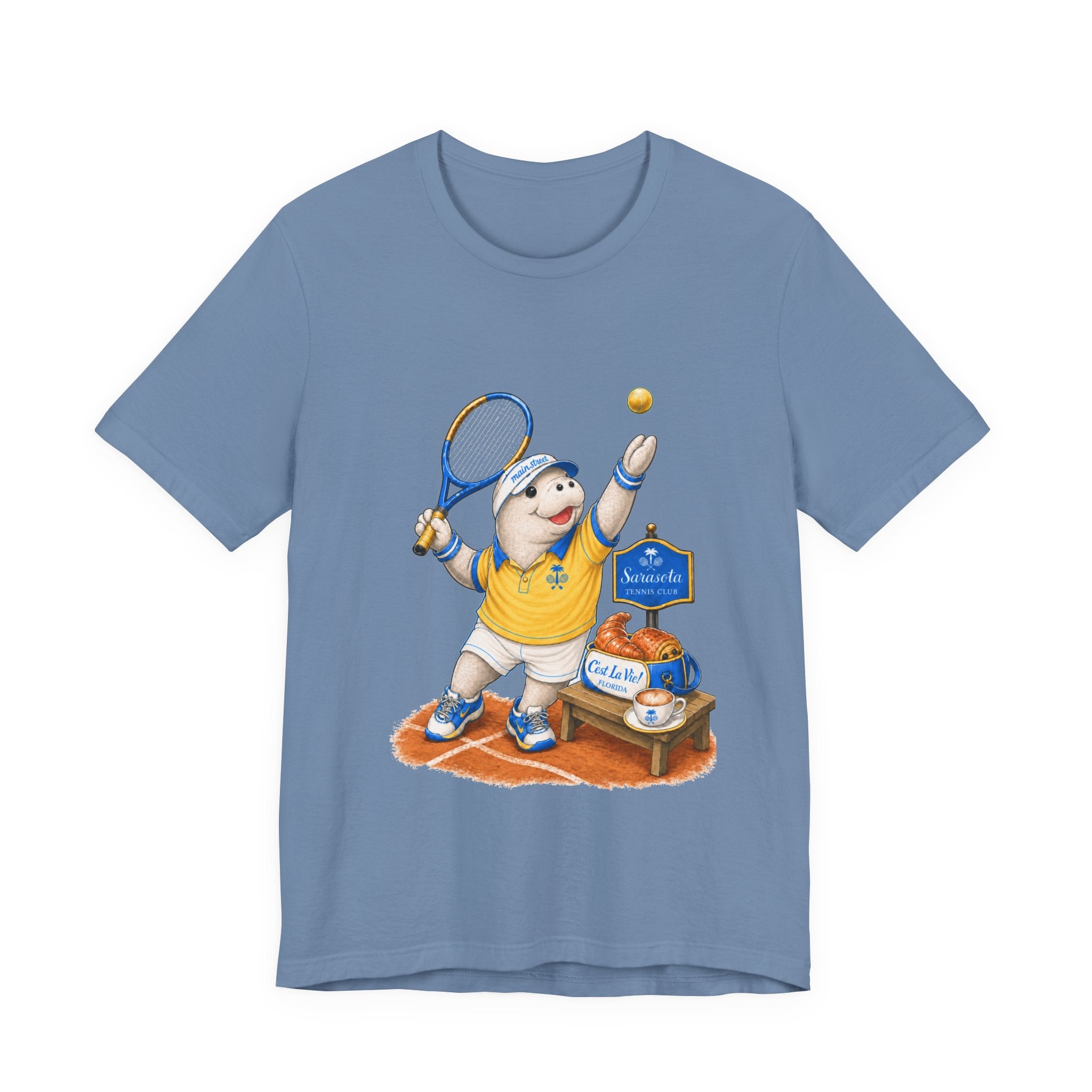 Unisex T-Shirt C'est La Vie — Manatee Tennisman