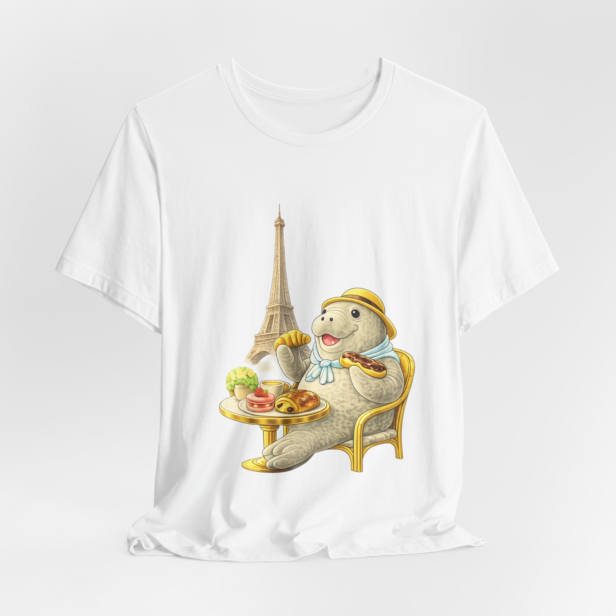 Unisex T-Shirt — Manatee Paris with C'est La Vie