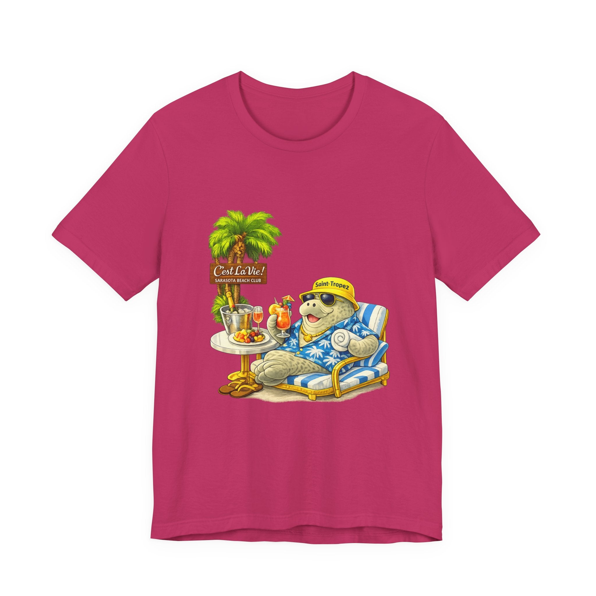 Unisex T-Shirt C'est La Vie — Manatee Beach club