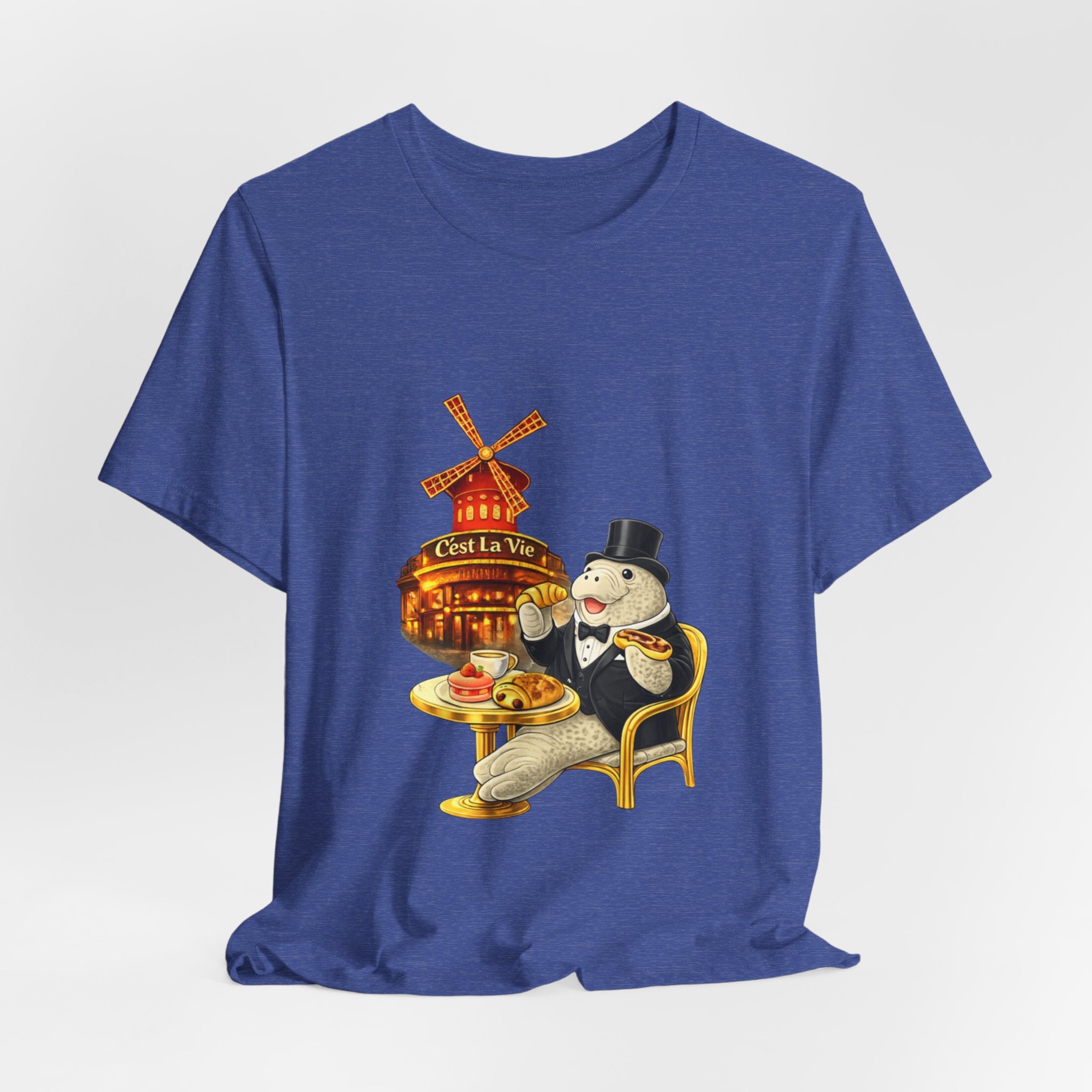 T-Shirt C'est La Vie Smoking Manatee — Owner Edition