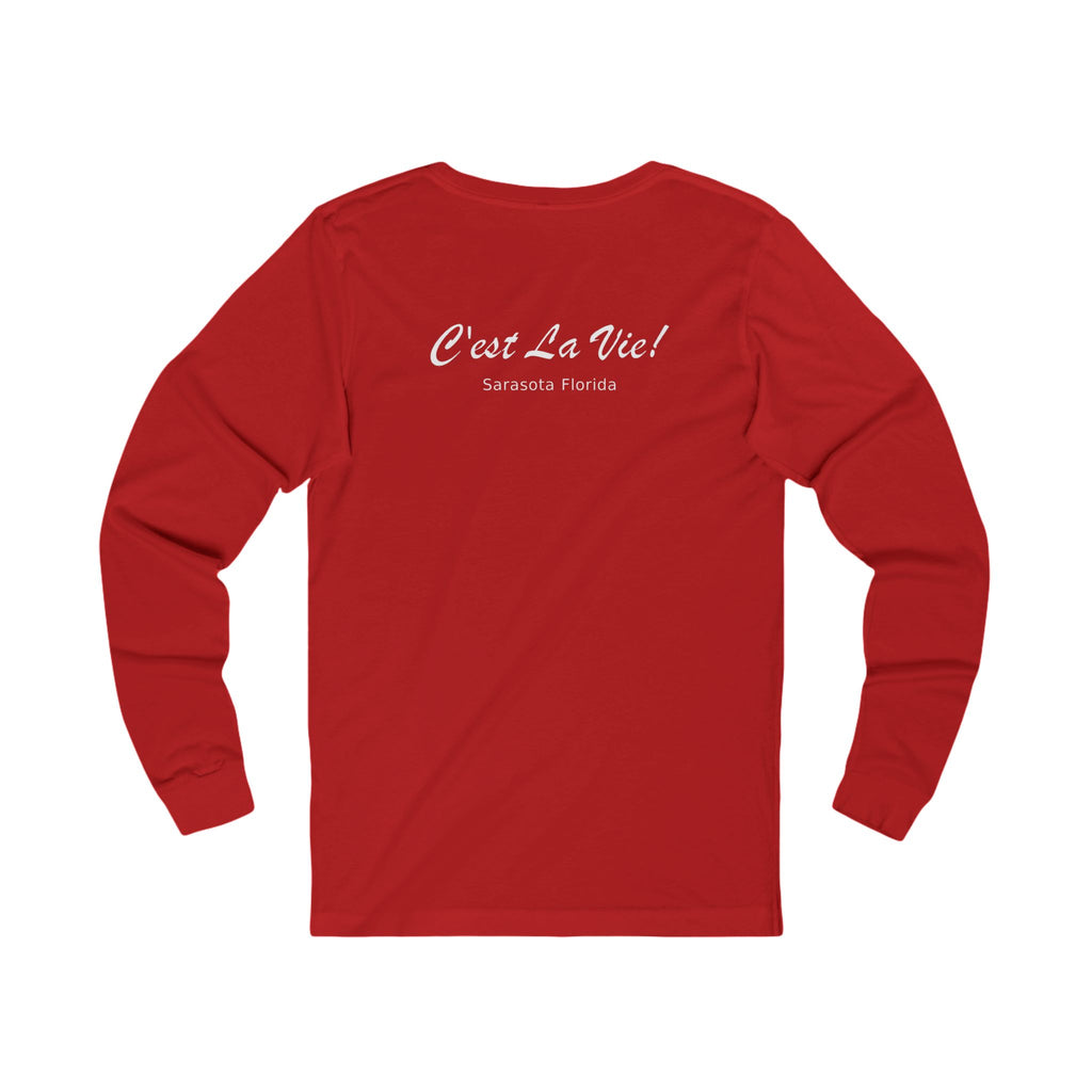 Unisex Long Sleeve T-Shirt — Manatee Paris with C'est La Vie