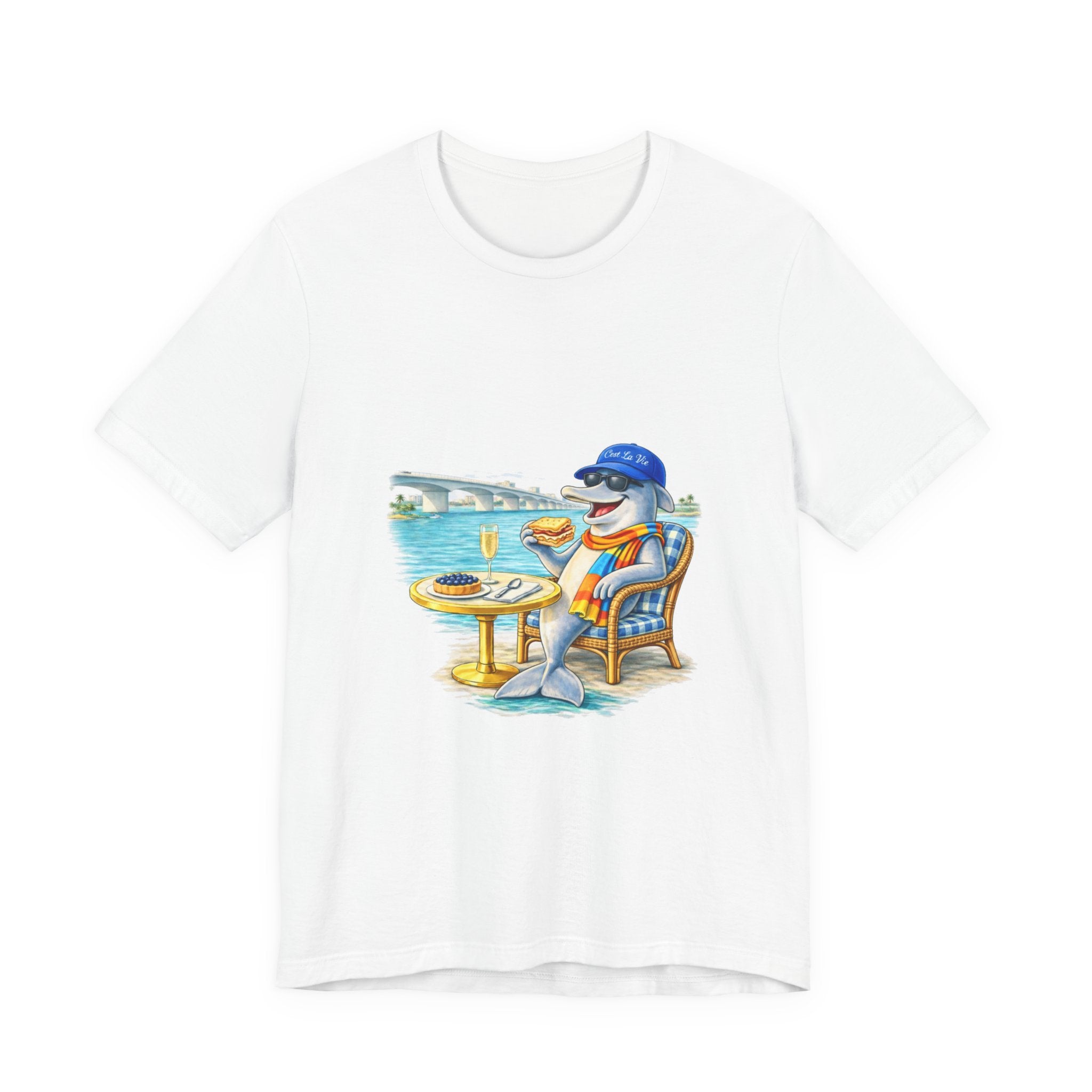 Unisex T-Shirt C'est La Vie — Dolphin Sarasota