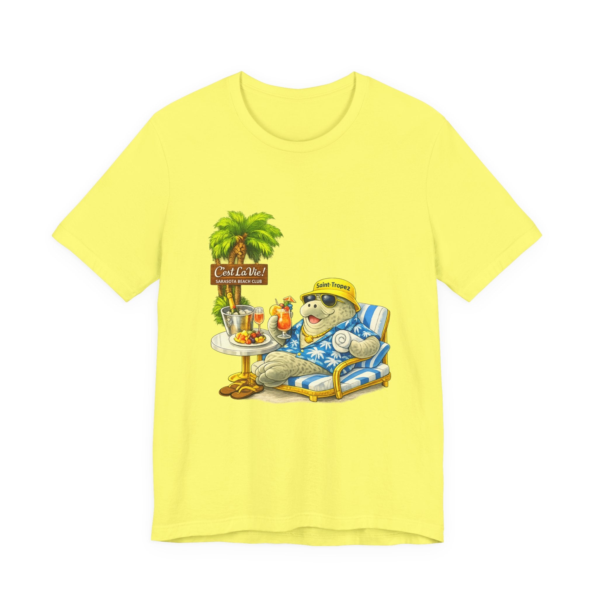 Unisex T-Shirt C'est La Vie — Manatee Beach club