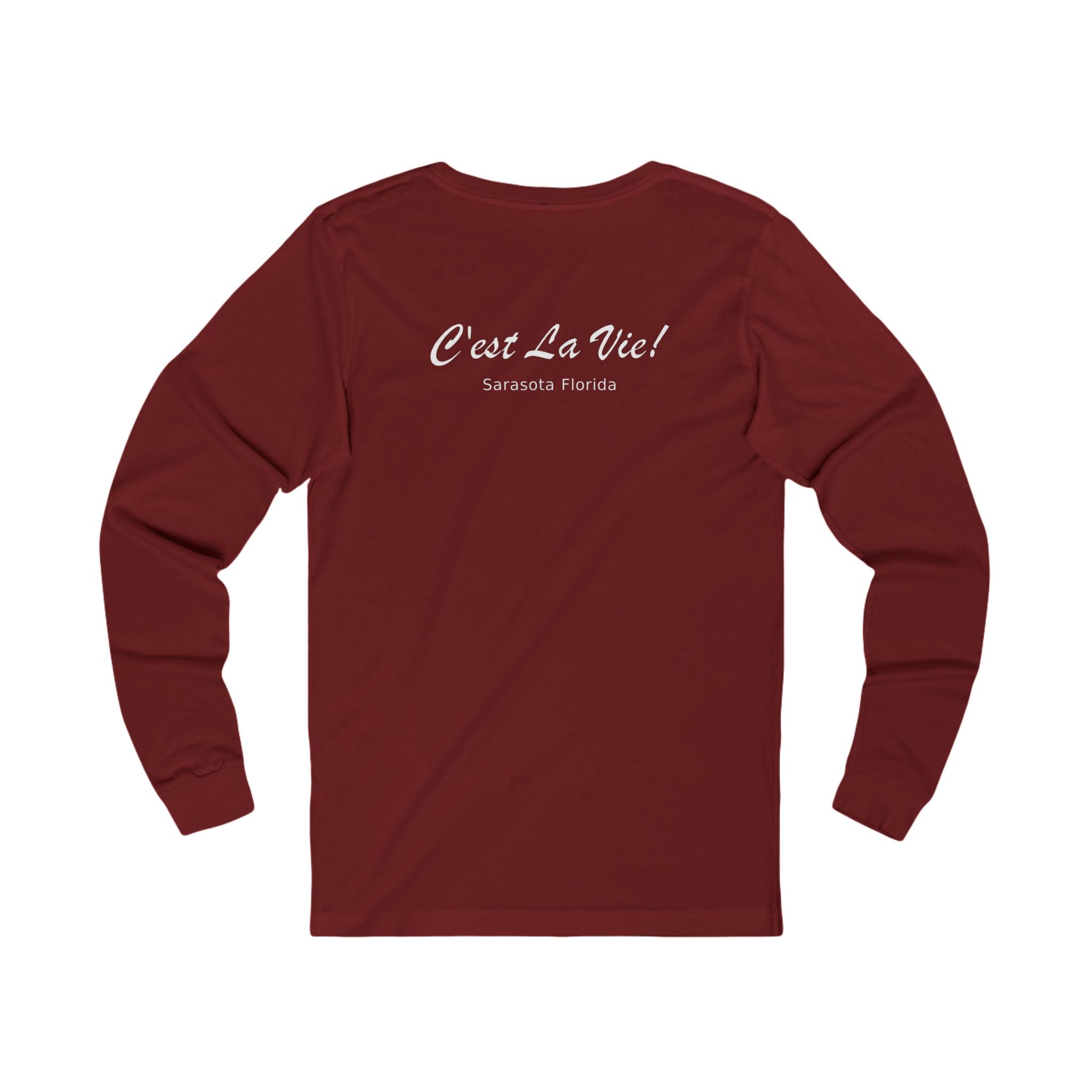 Unisex Long Sleeve T-Shirt — Manatee Paris with C'est La Vie