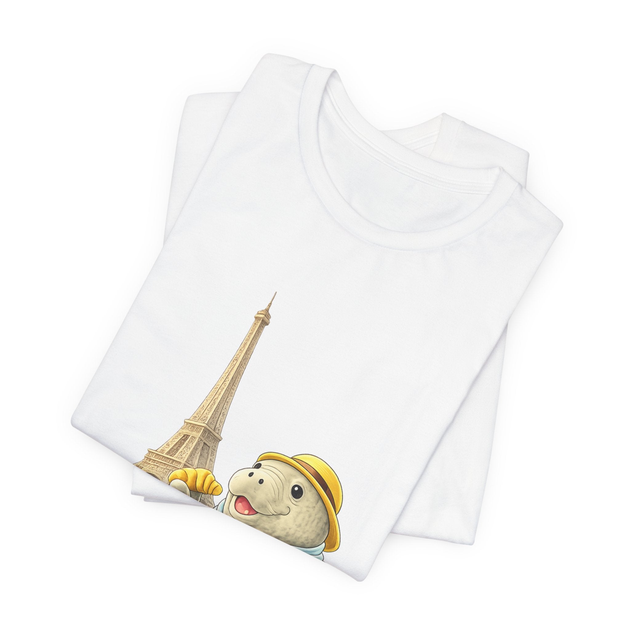 Unisex T-Shirt — Manatee Paris with C'est La Vie