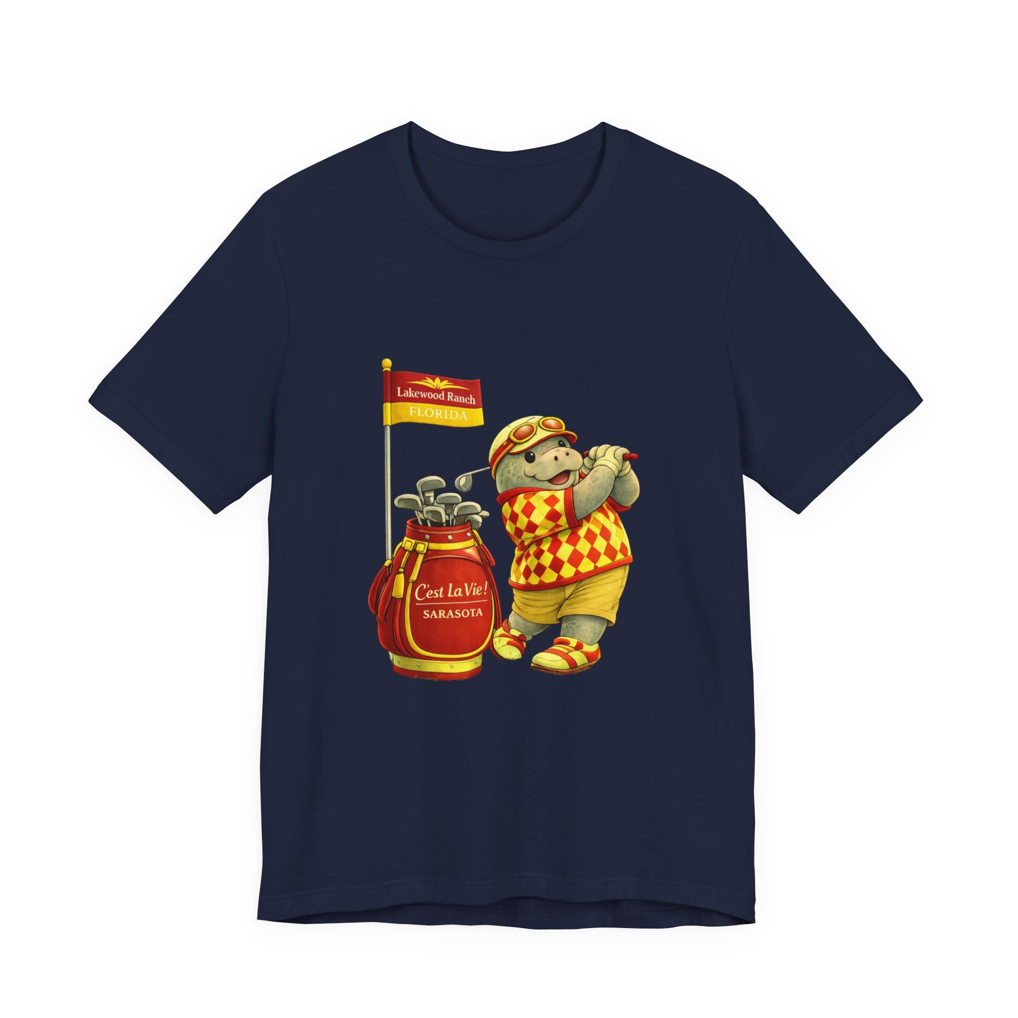 Unisex T-Shirt C'est La Vie — Manatee Red Golf Owner Edition
