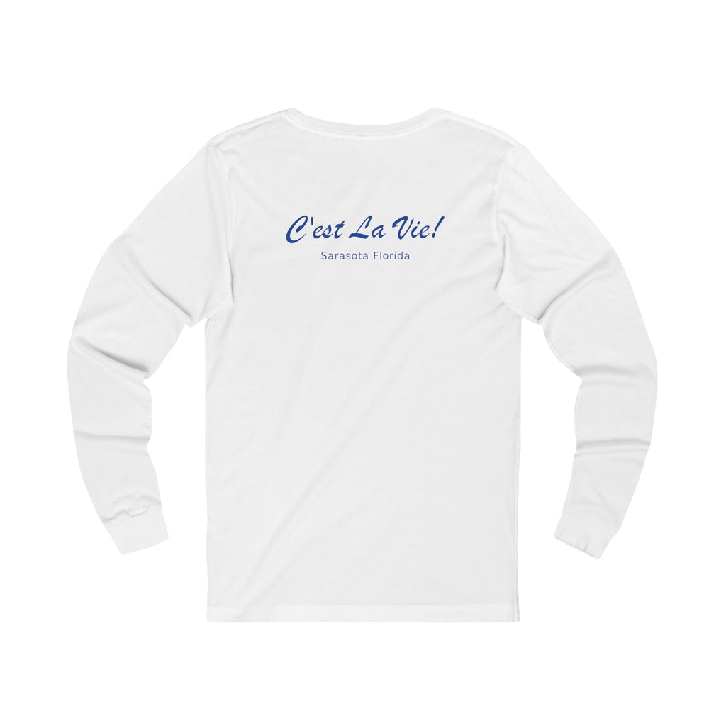 Unisex Long Sleeve T-Shirt — Manatee Paris with C'est La Vie