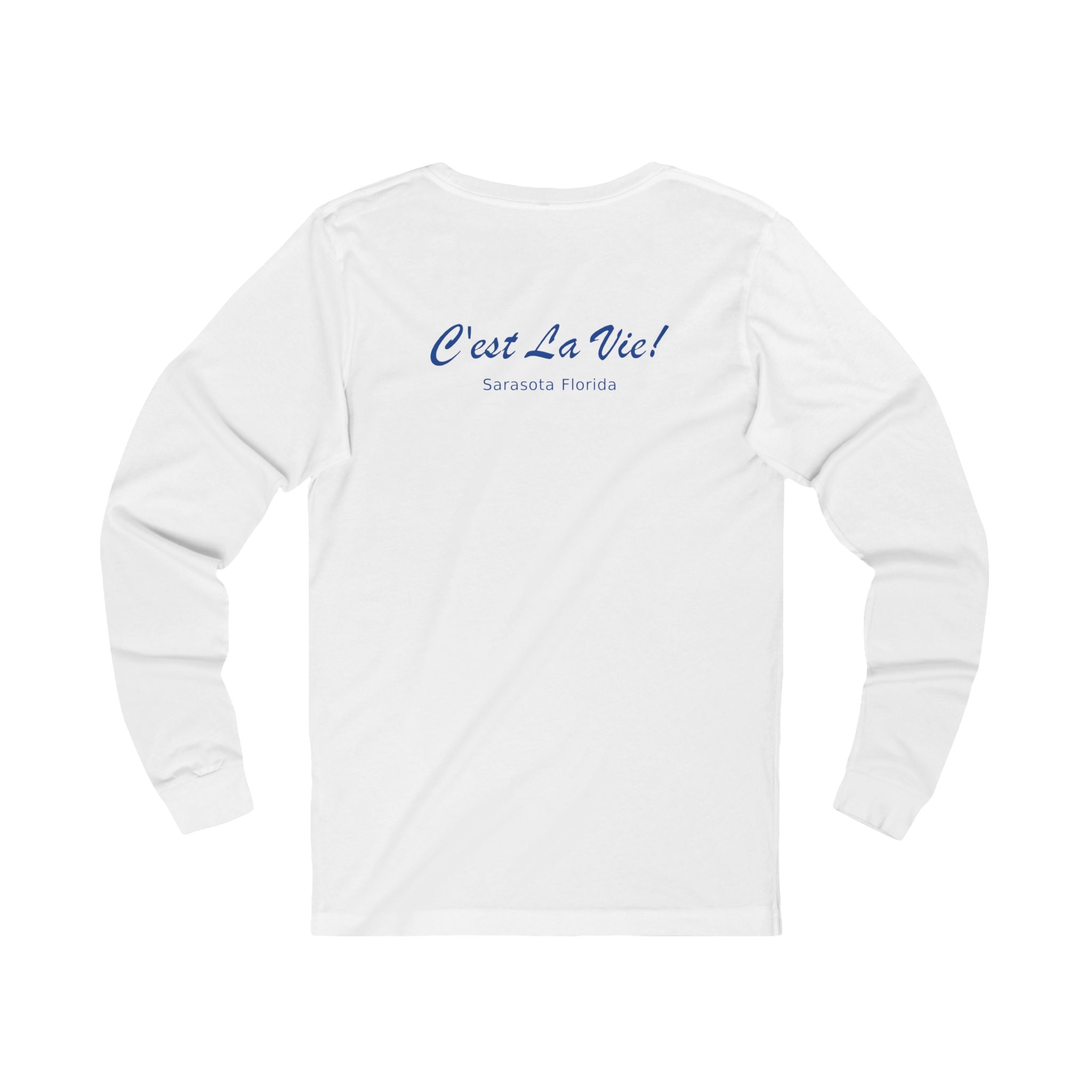 Unisex Long Sleeve T-Shirt — Manatee Paris with C'est La Vie