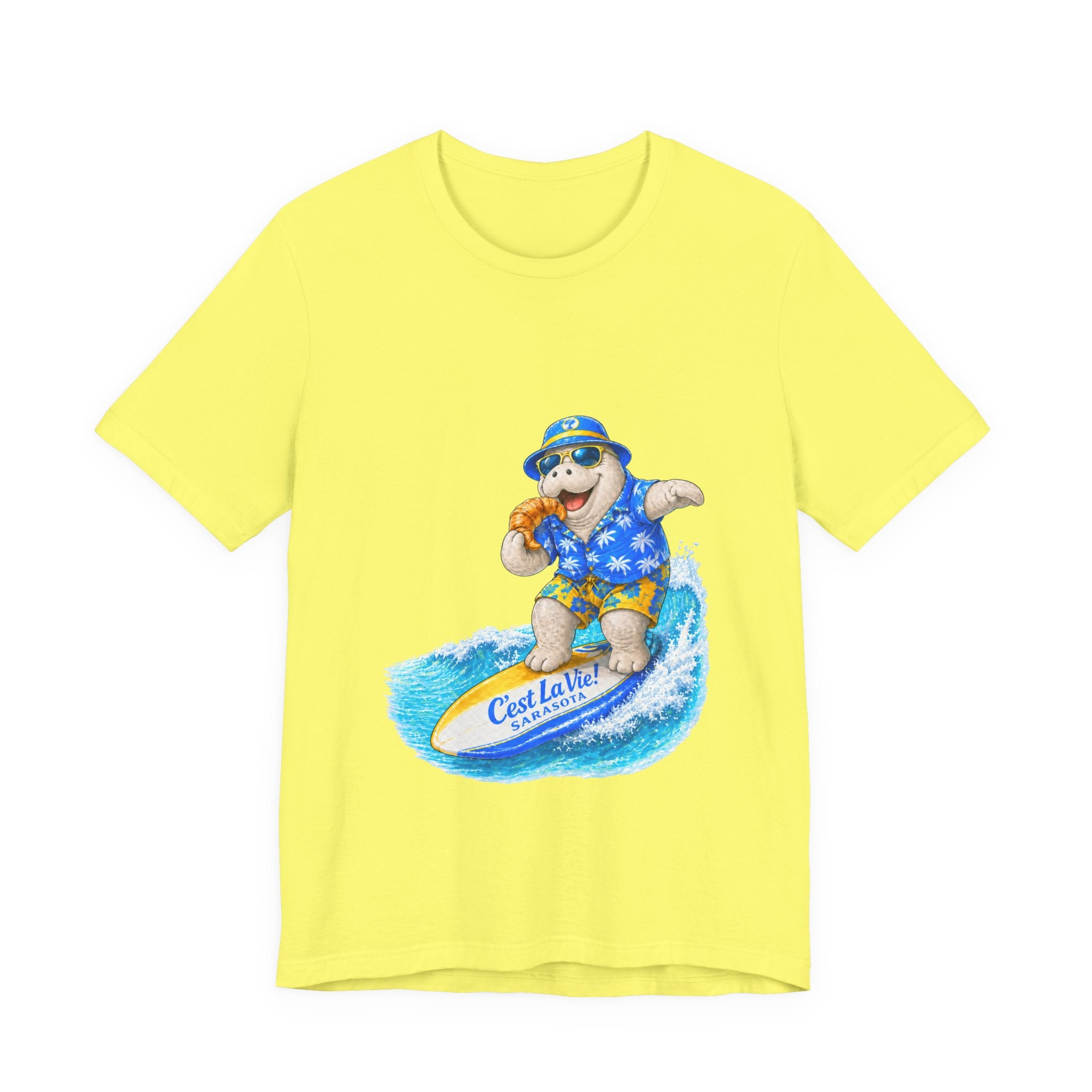 Unisex T-Shirt C'est La Vie — Manatee Surfer