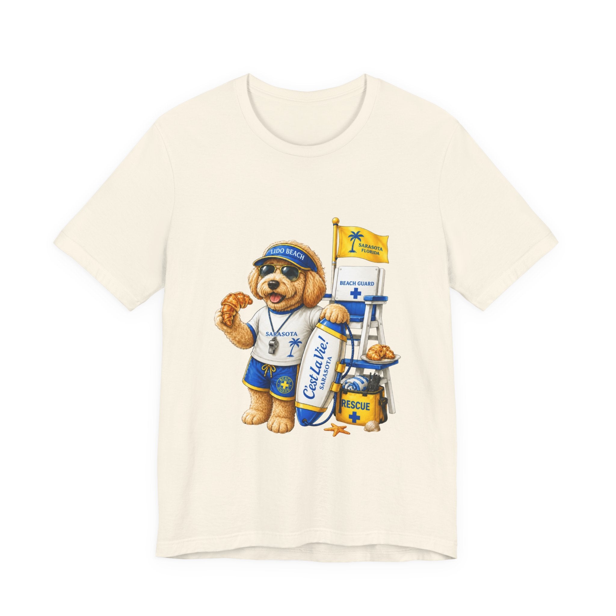 Unisex T-Shirt C'est La Vie ! — Doodle Beach Guard