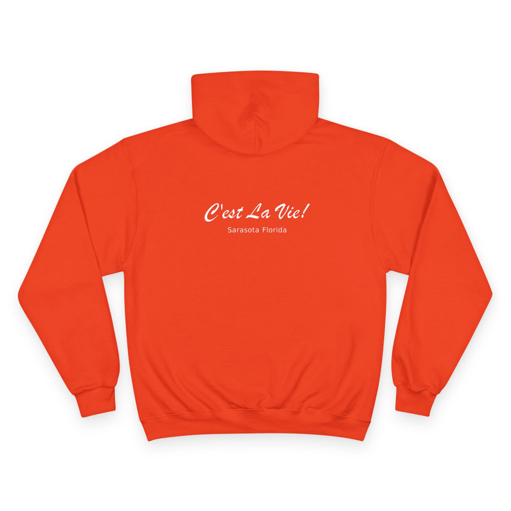 Champion Unisex Hoodie –  Manatee Golf "C'est La Vie" Back Print