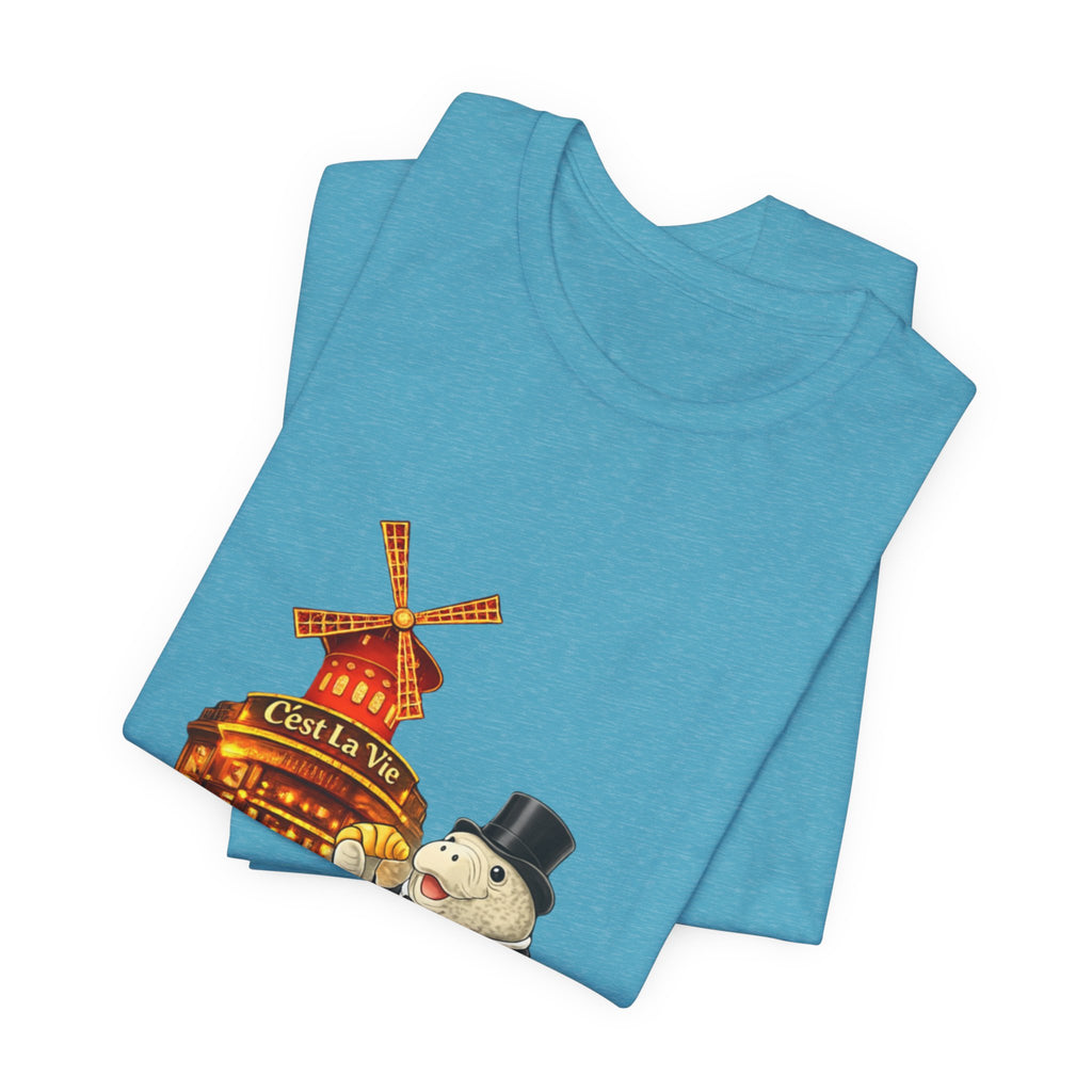 T-Shirt C'est La Vie Smoking Manatee — Owner Edition